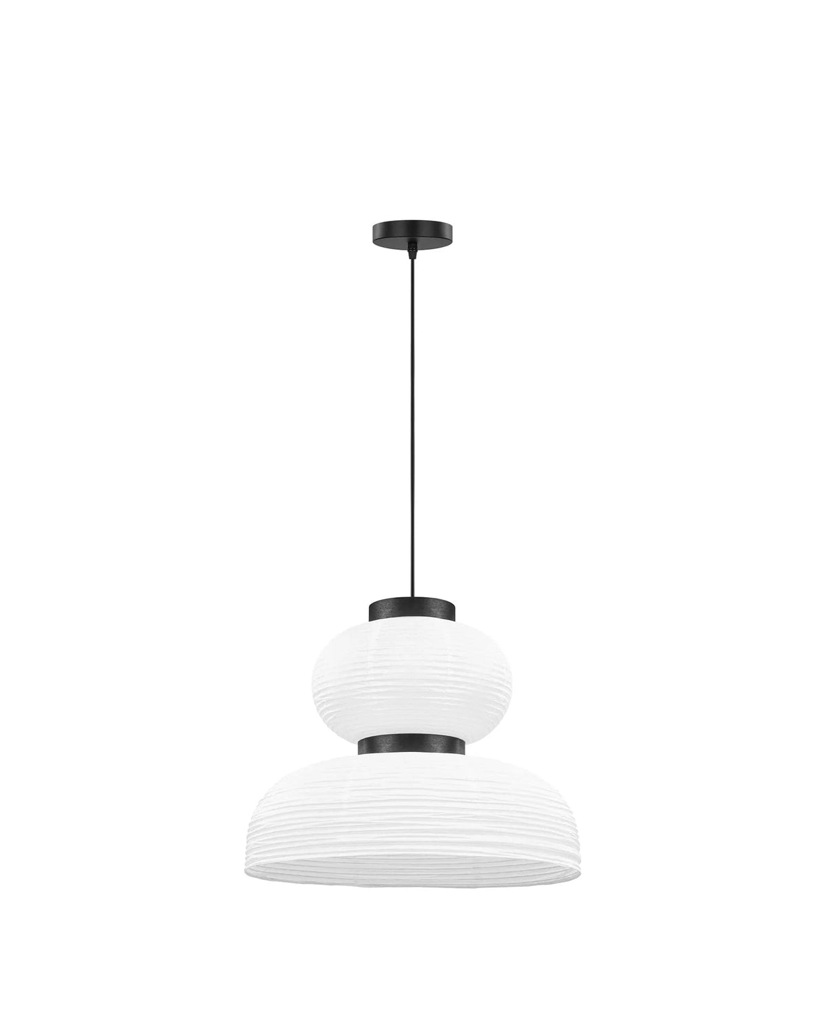 Akio bell™ paper pendant light | cloche - lighting formakami jh4 pendant-inspired | madorne