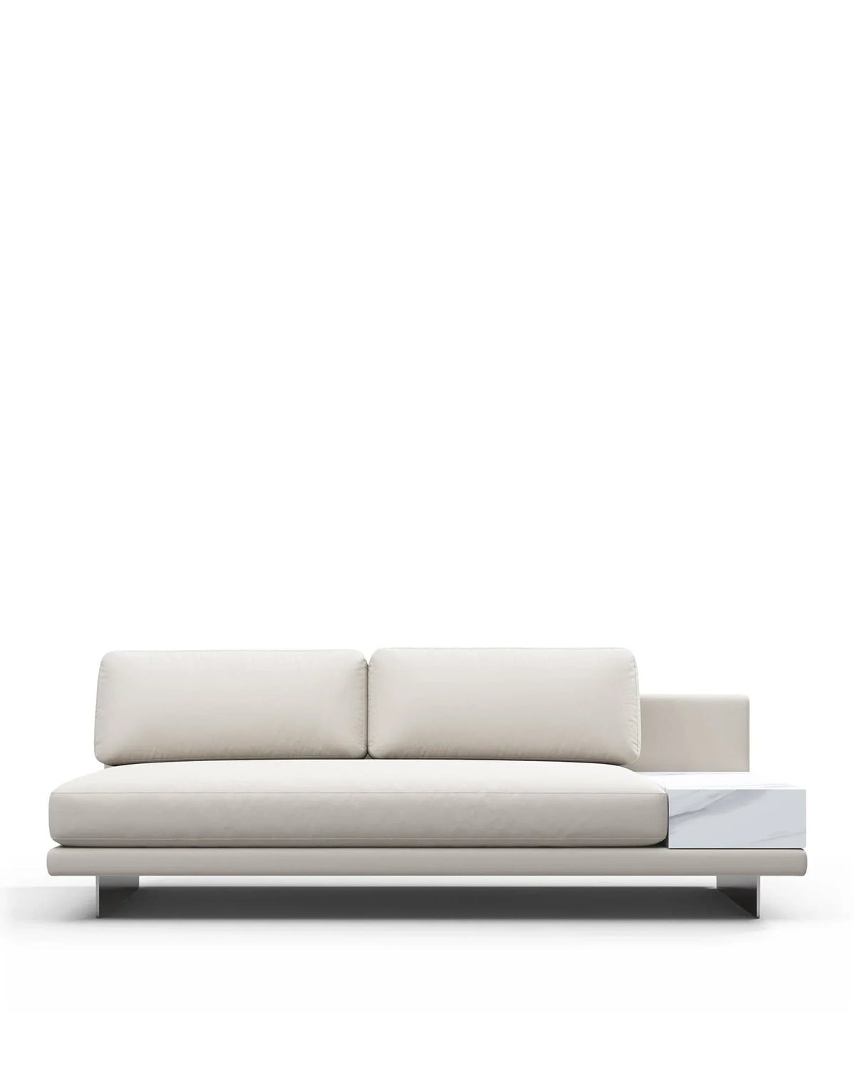 Alessa™ outdoor module armless two seater right - modules alessa | designer mo...