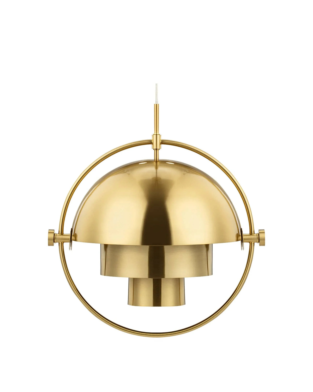 Ammona 60™ pendant | layered metal - brass - lighting 60 | modern light | madorne