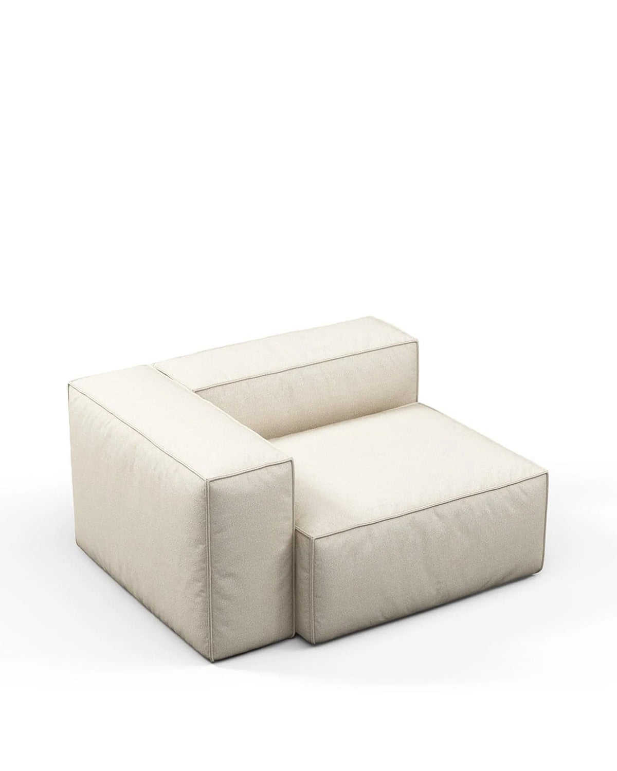 Ande™ outdoor module left arm - modules ande | modular sofa element | madorne