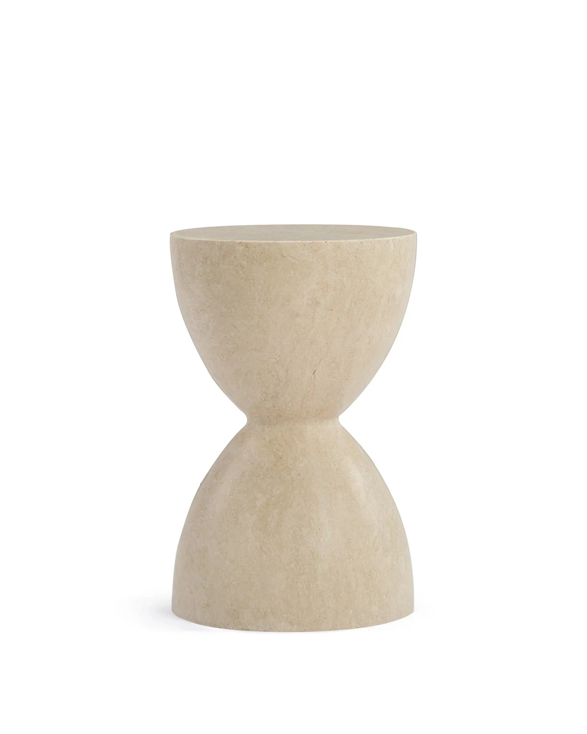 Apolla™ side table | honed italian travertine - tables apolla | modern | madorne