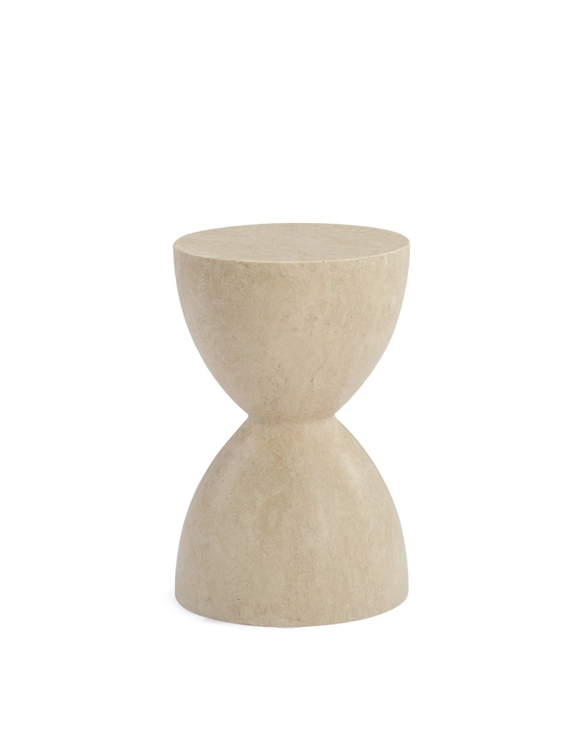 Apolla™ side table | honed italian travertine - tables apolla | modern | madorne