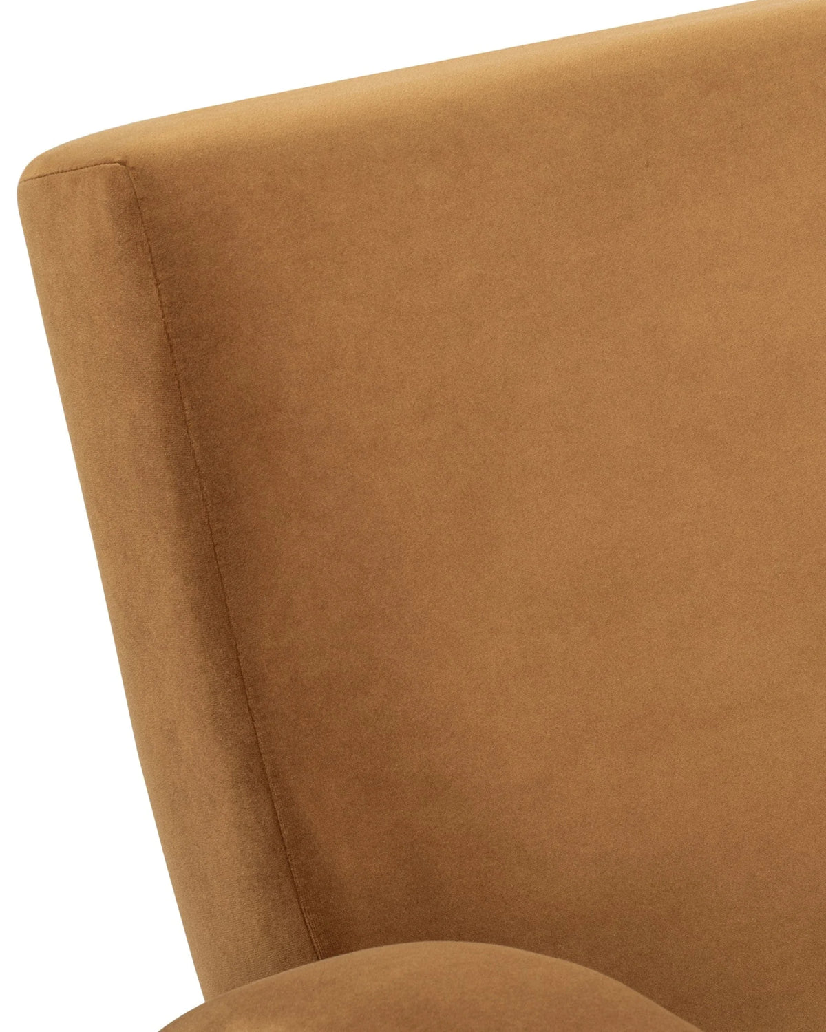 Arcata wrap™ lounge chair | caramel velvet - chairs wrap | madorne