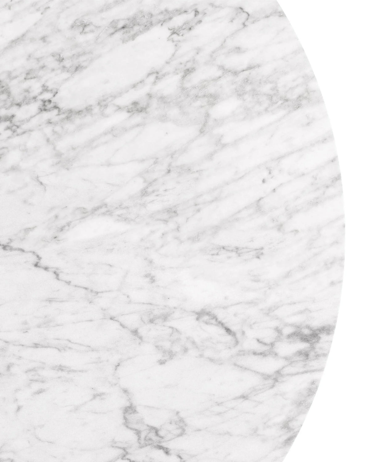 Arhus™ round dining table 47in | carrara marble - tables saarinen inspired design | madorne