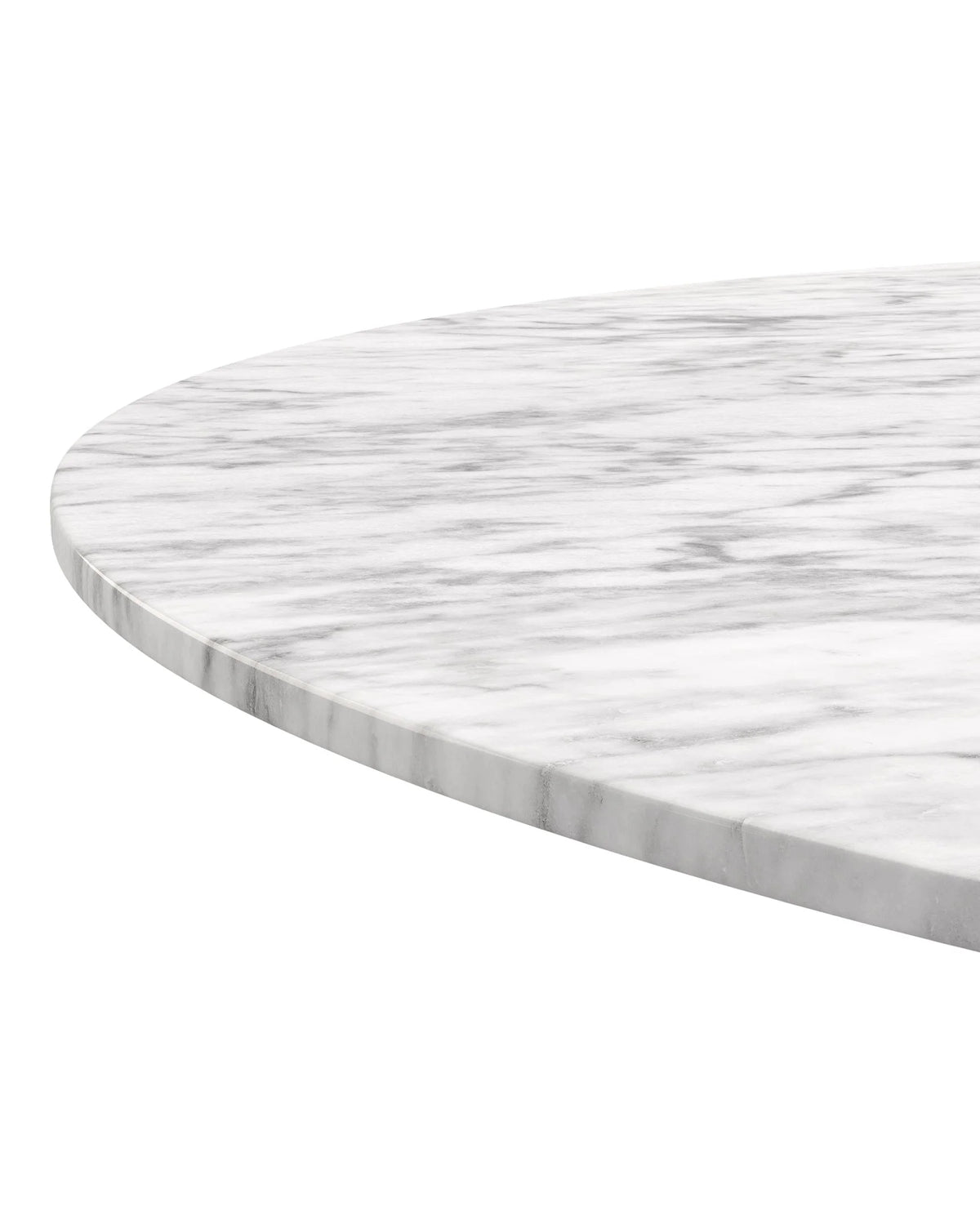 Arhus™ round dining table 47in | carrara marble - tables saarinen inspired design | madorne