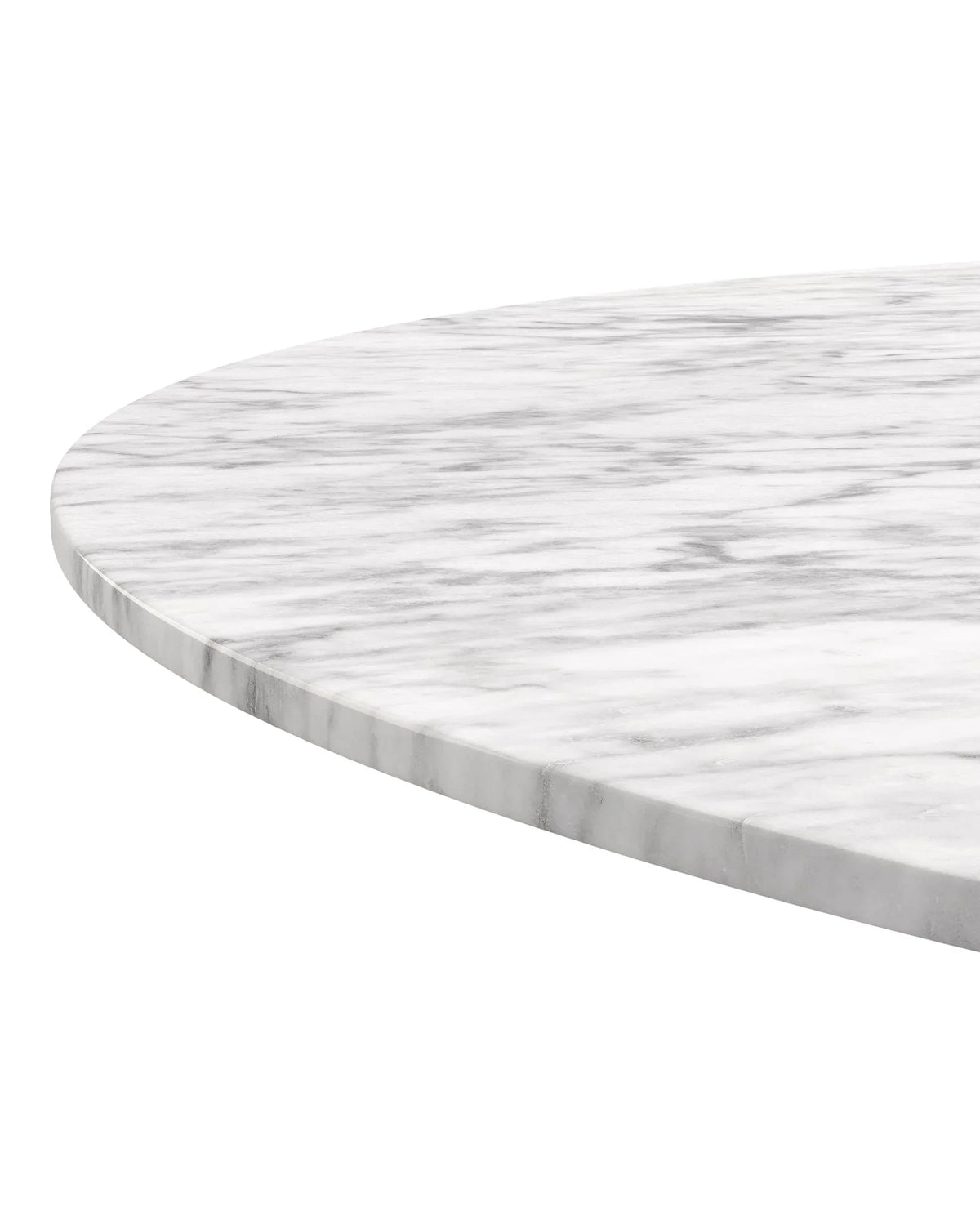 Arhus™ round dining table 47in | carrara marble - tables saarinen inspired design | madorne