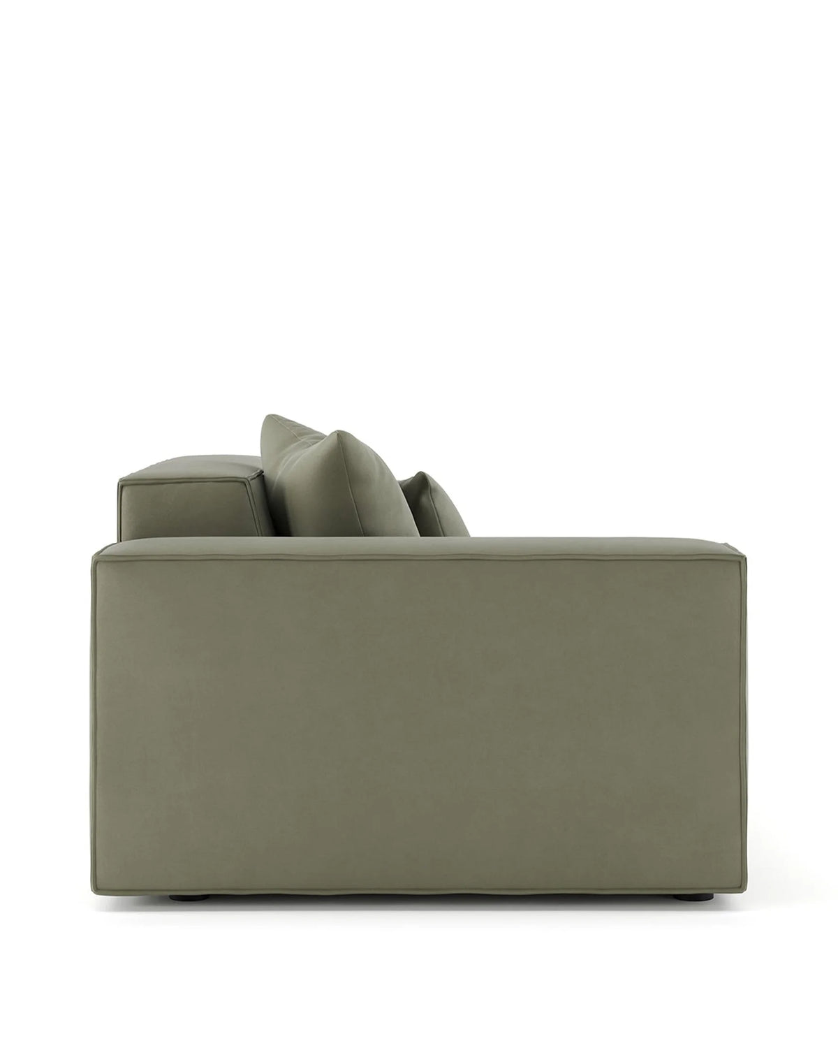 Arlae™ module left arm | sage vegan suede - modules arlae | modular sofa element | madorne