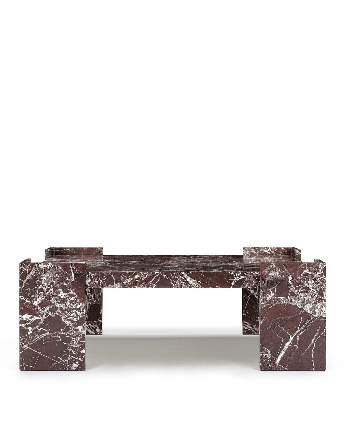 Aspa Rosso™ Coffee Table | Rosso Levanto Marble