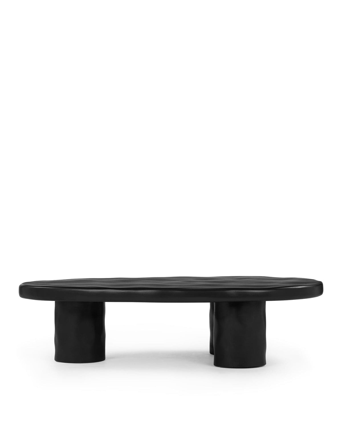 Astra™ coffee table | black lightweight concrete - tables astra | modern | madorne
