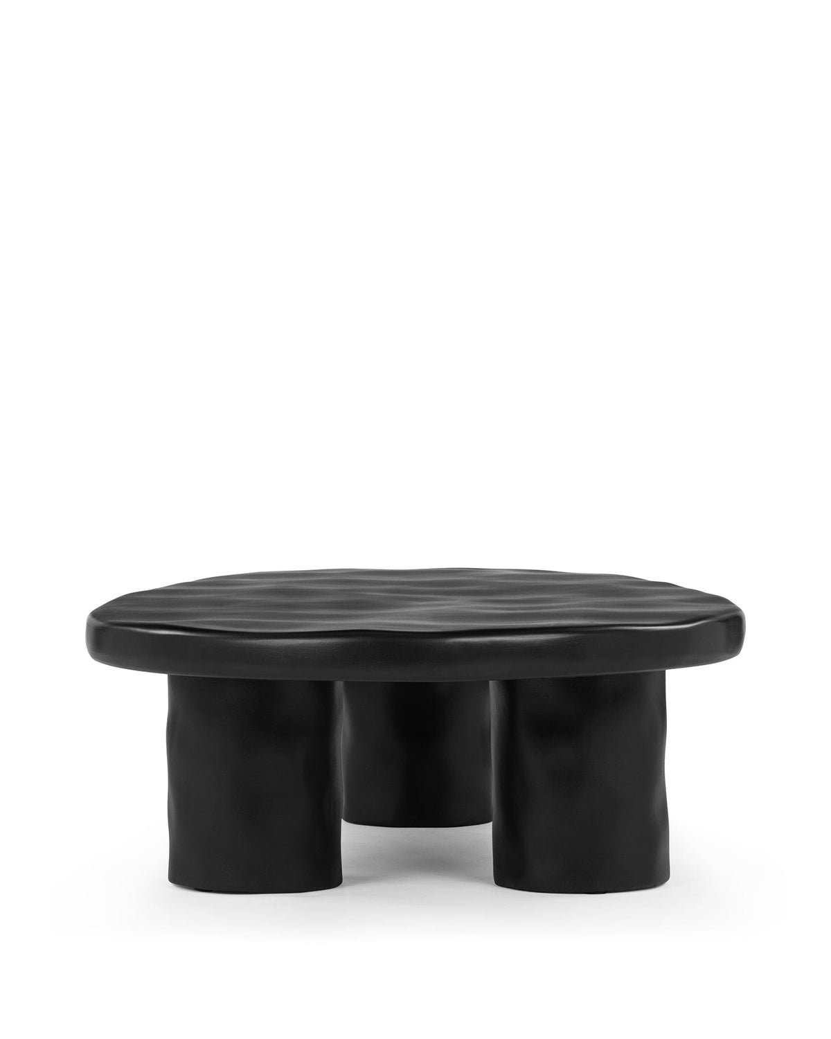 Astra™ coffee table | black lightweight concrete - tables astra | modern | madorne