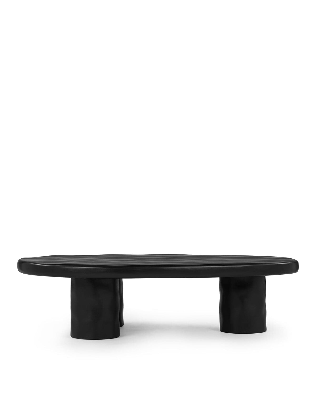 Astra™ coffee table | black lightweight concrete - tables astra | modern | madorne