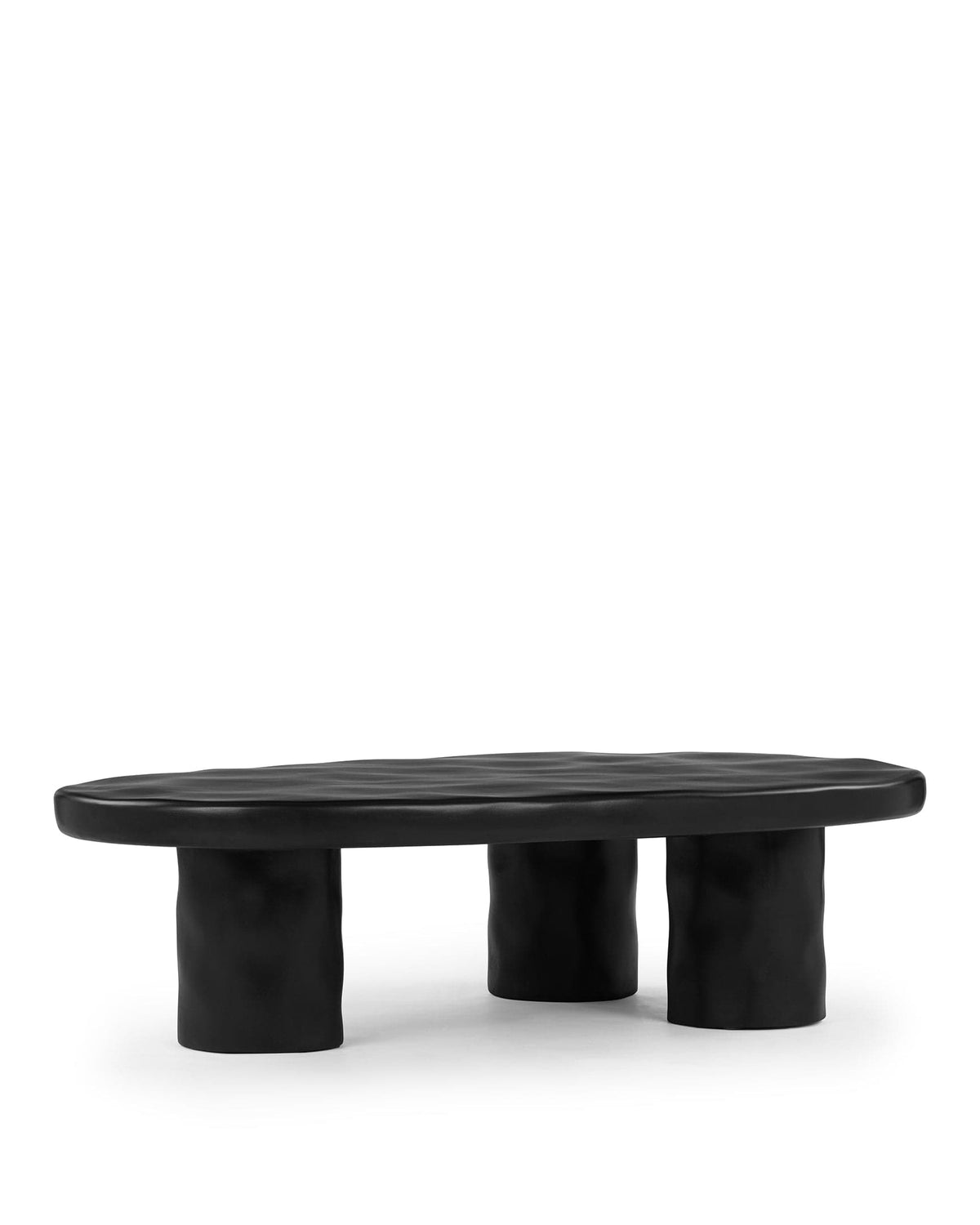 Astra™ coffee table | black lightweight concrete - tables astra | modern | madorne