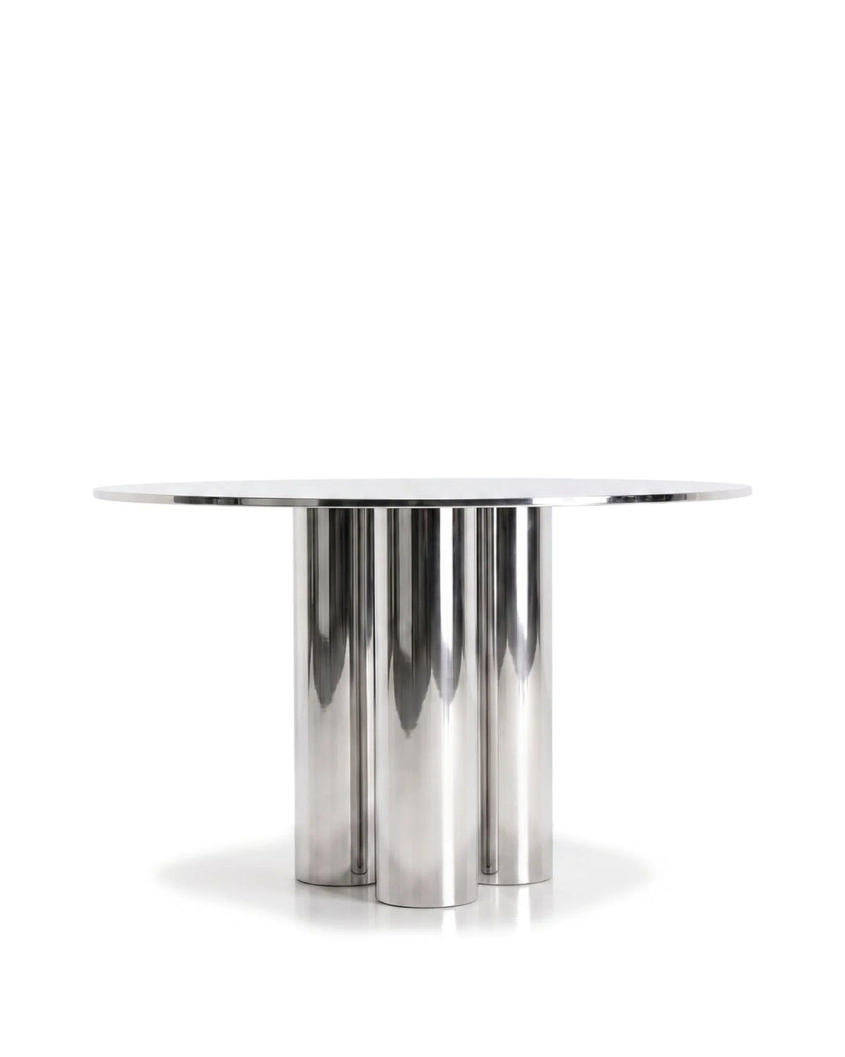 Aula 47™ dining table | brushed steel - tables 47 | madorne