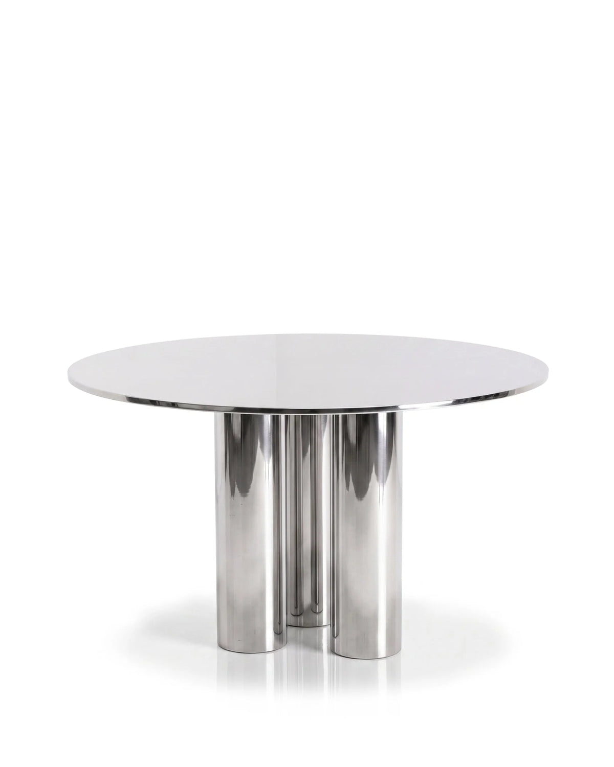 Aula 47™ dining table | brushed steel - tables 47 | madorne