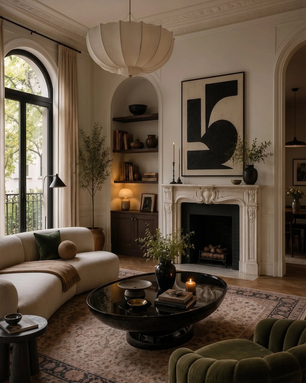 Auralis™ coffee table | gloss pedestal - tables auralis | designer | madorne