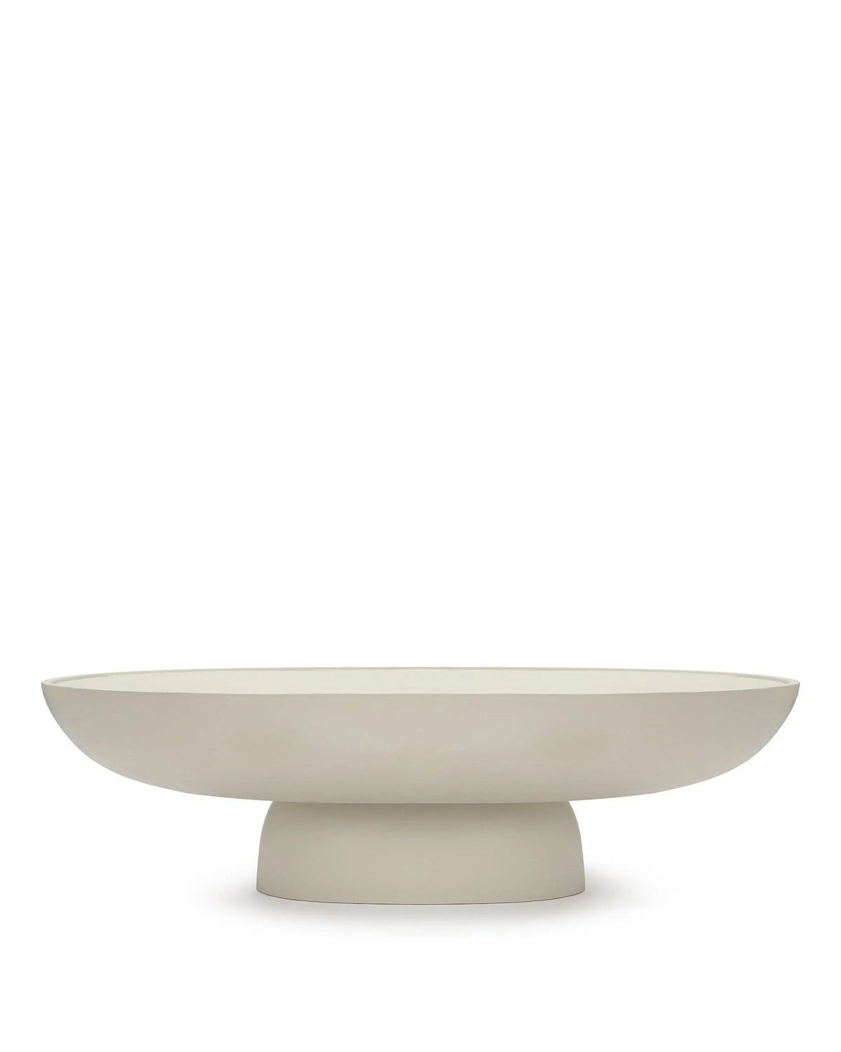 Auralis outdoor™ coffee table | lightweight concrete - alabaster - outdoor tables | madorne