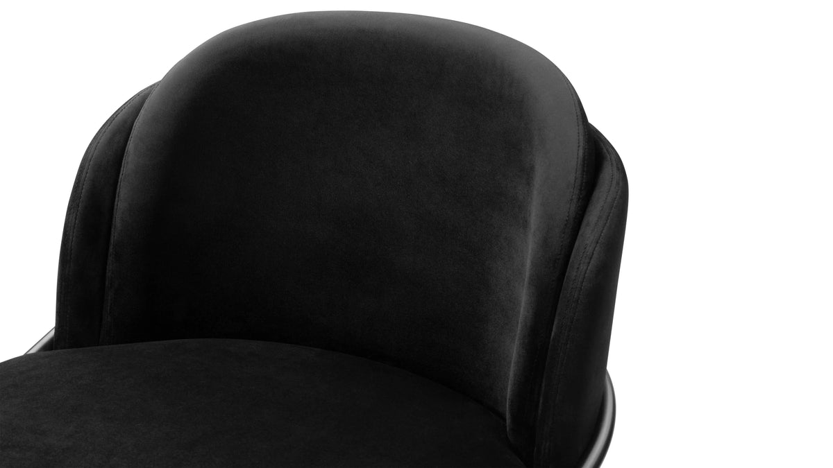 Avera™ bar stool | black velvet - & counter stools avera | modern | contemporary design | mad...