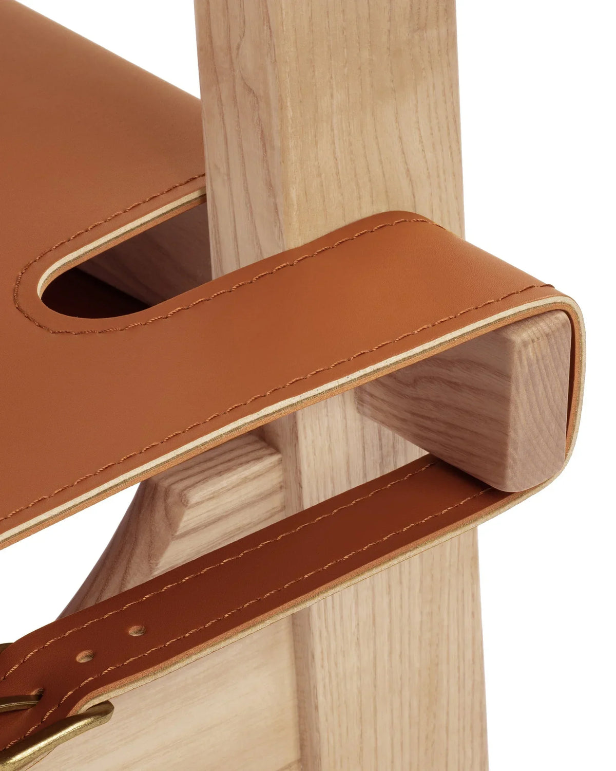 Axela 58™ lounge chair | whiskey brown vegan leather - chairs 58 inspired by the spanish | madorne