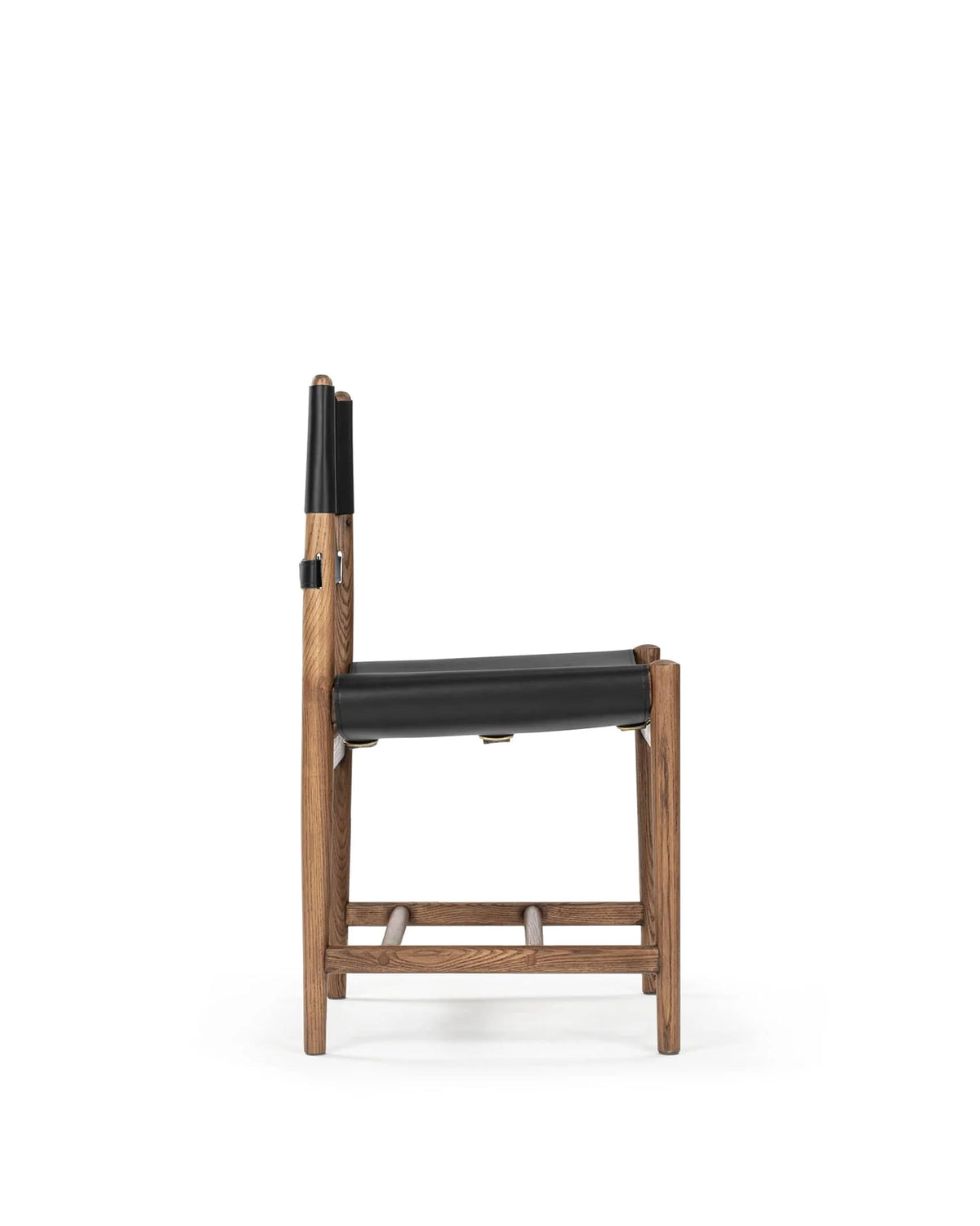 Axen™ side chair | walnut-stained ash - dining chairs axen inspired by spanish | madorne