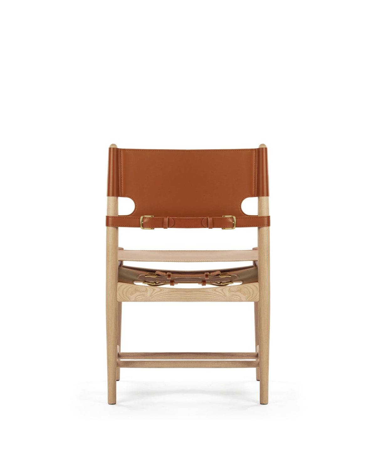 Axen™ side chair | walnut-stained ash - dining chairs axen inspired by spanish | madorne