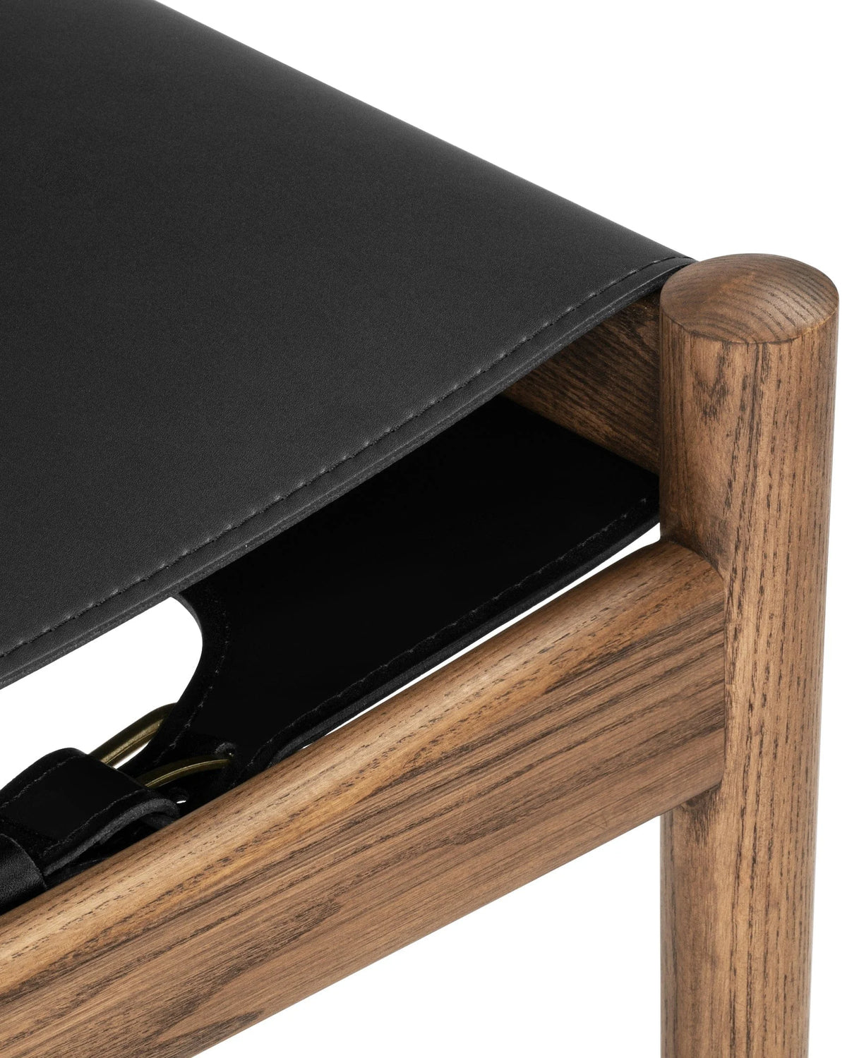 Axen™ side chair | walnut-stained ash - dining chairs axen inspired by spanish | madorne