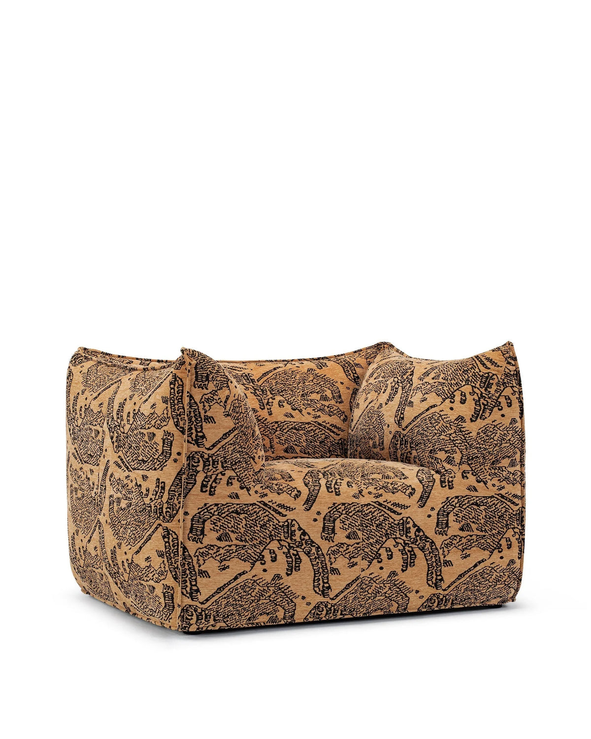 Bambola 72™ lounge chair | sculptural upholstery - chairs 72 | designer | madorne