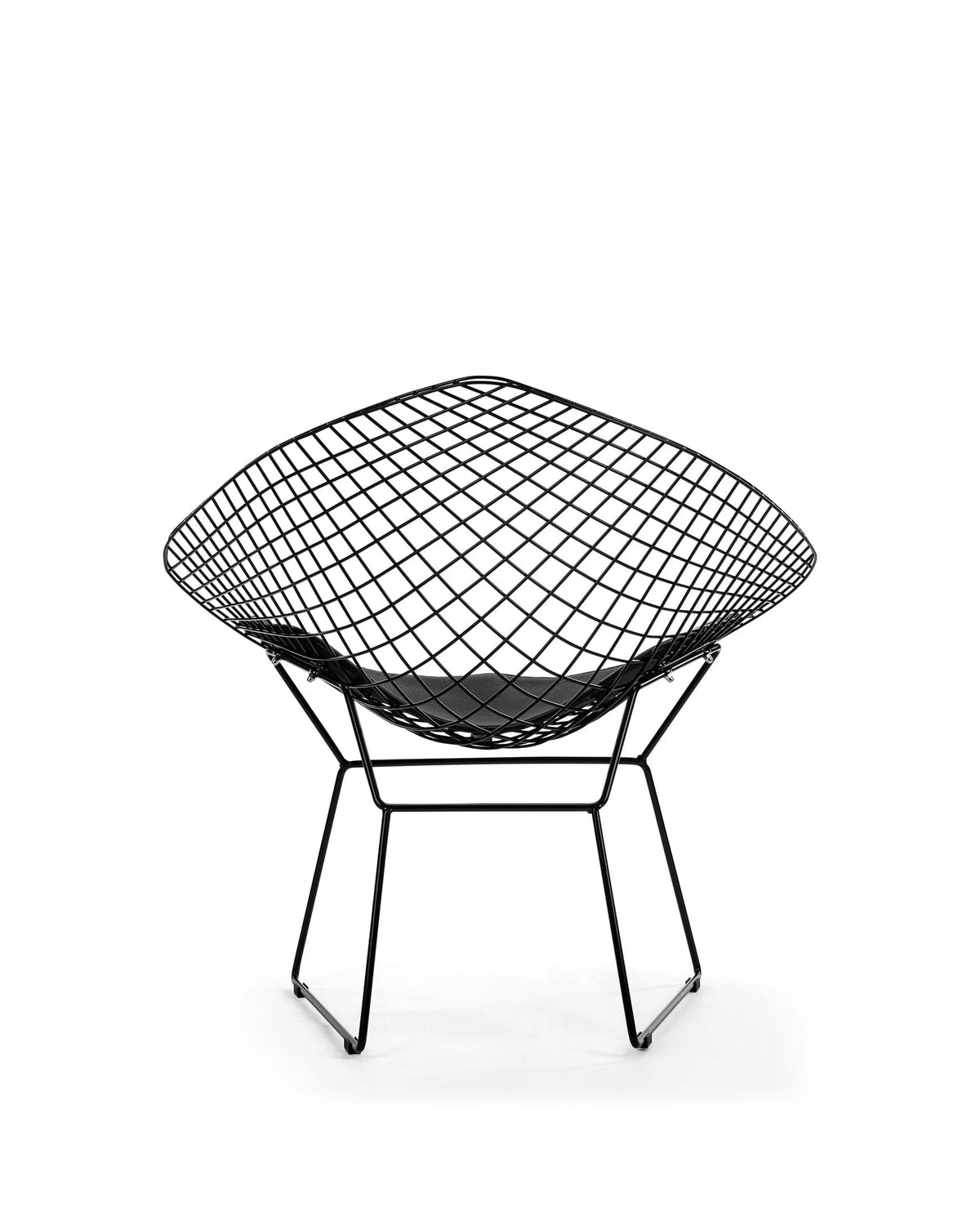 Berta Steel 52™ Lounge Chair | Black