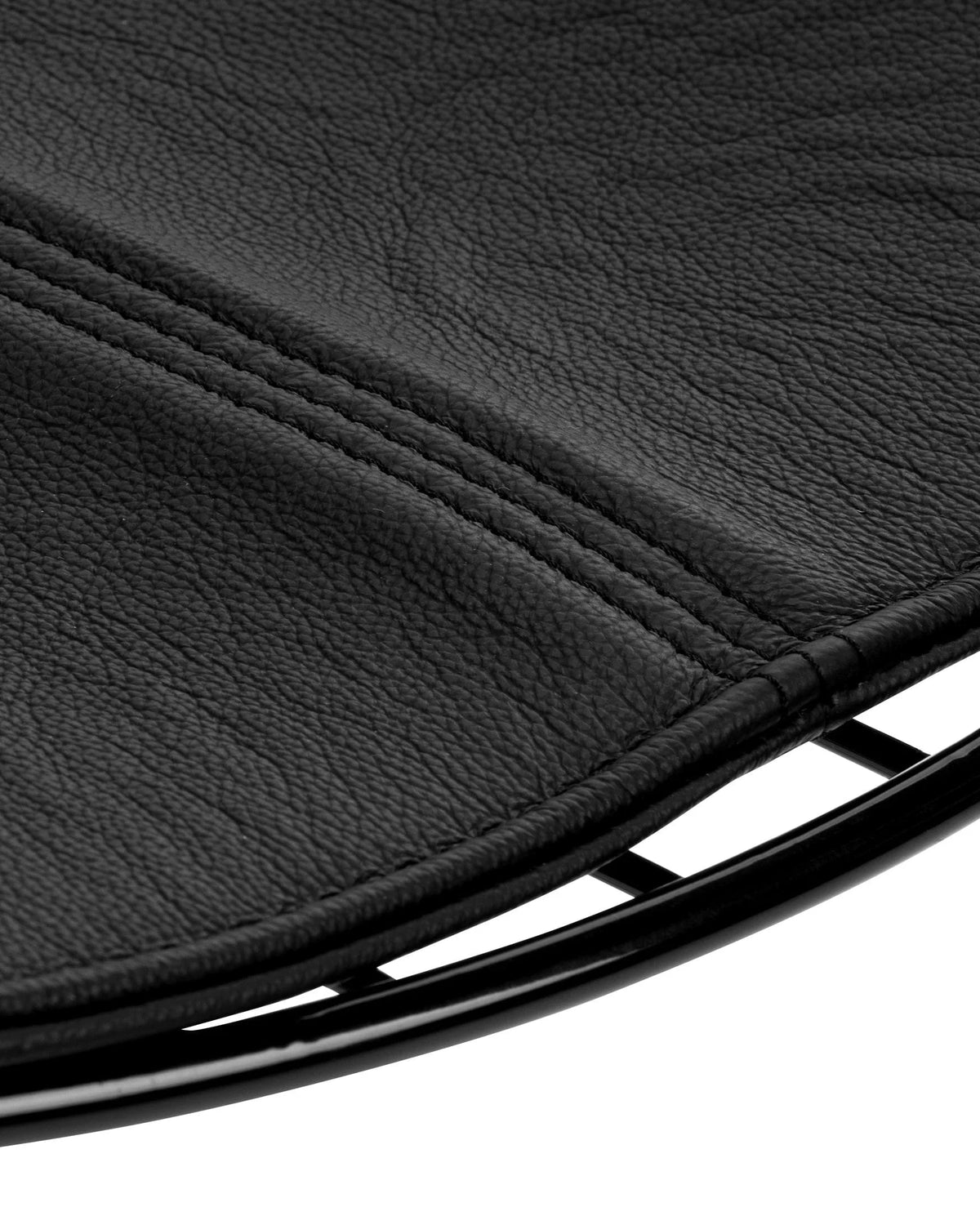 Berto sling 52™ side chair | leather and metal - dining chairs 52 inspired by bertoia