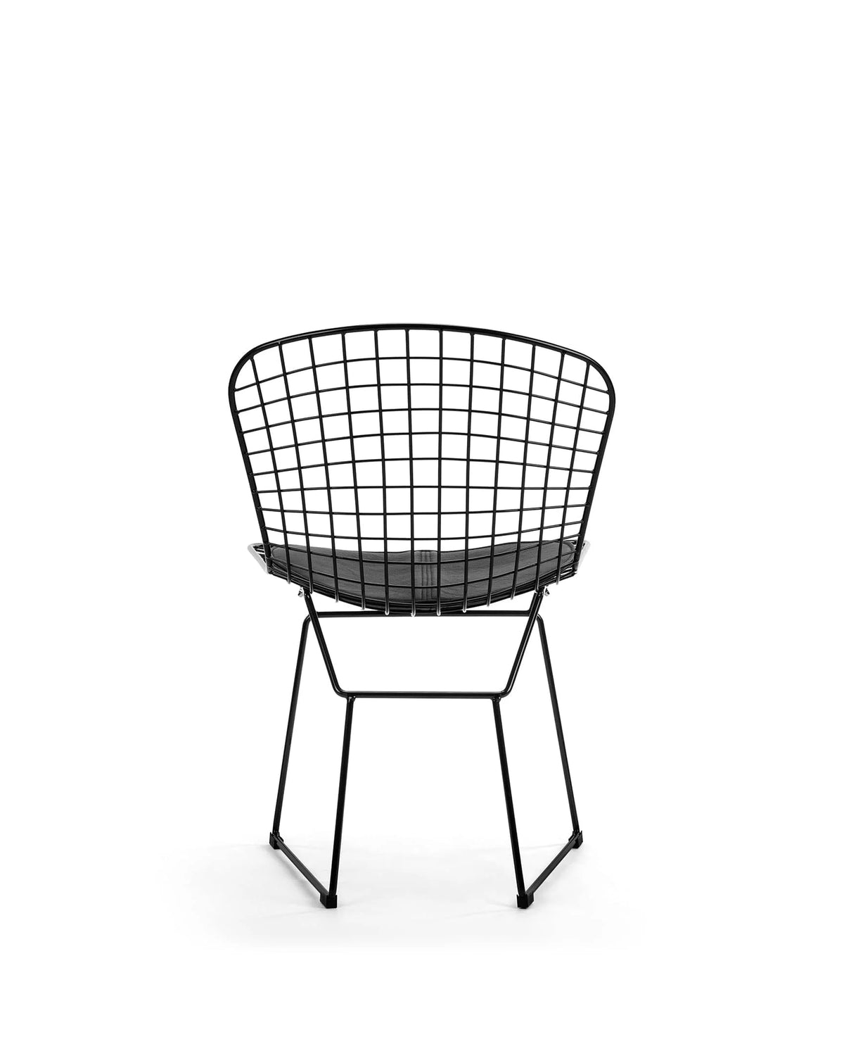 Berto sling 52™ side chair | leather and metal - dining chairs 52 inspired by bertoia
