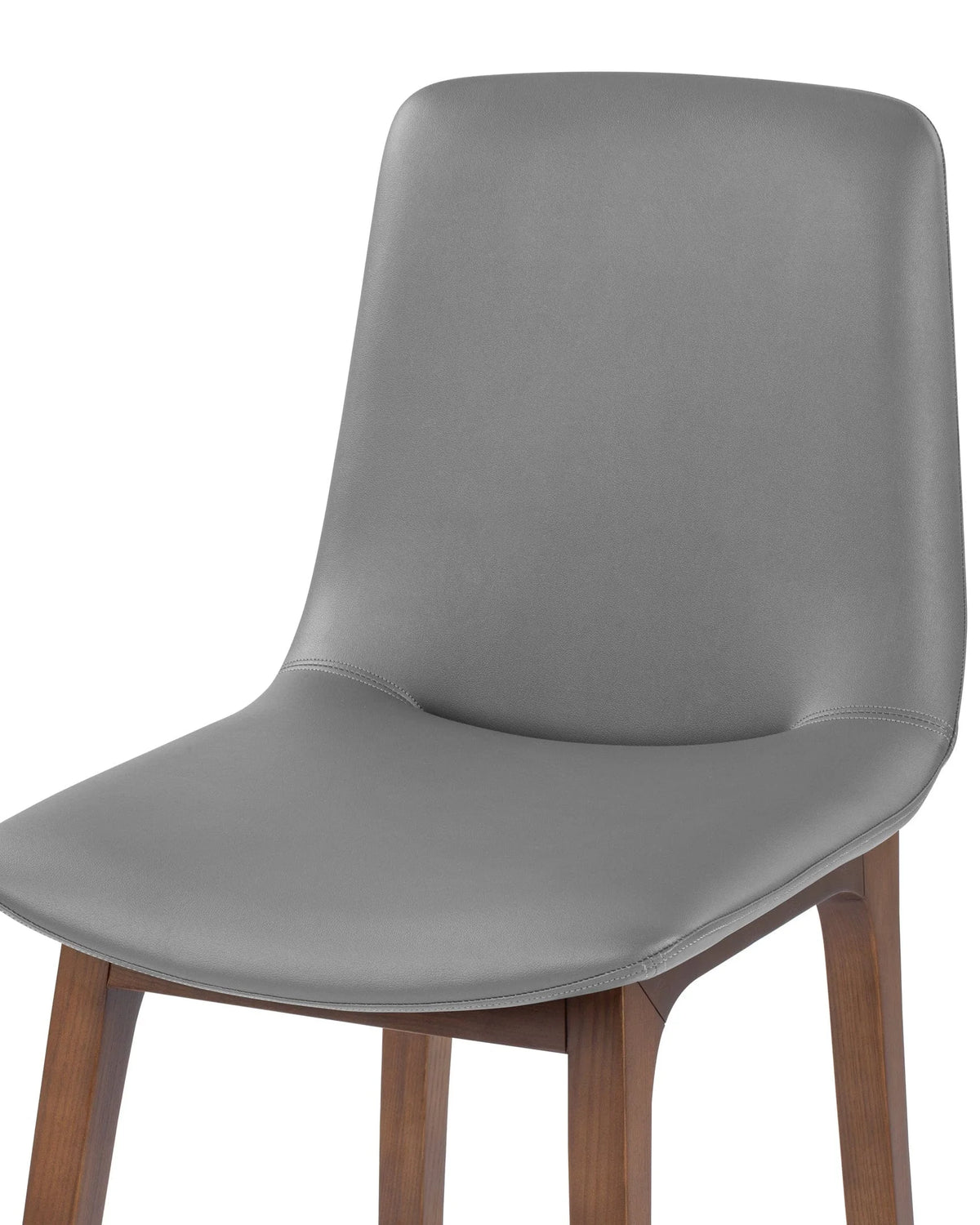 Blanc curve™ side chair | walnut-stained wood - dining chairs curve | designer | madorne