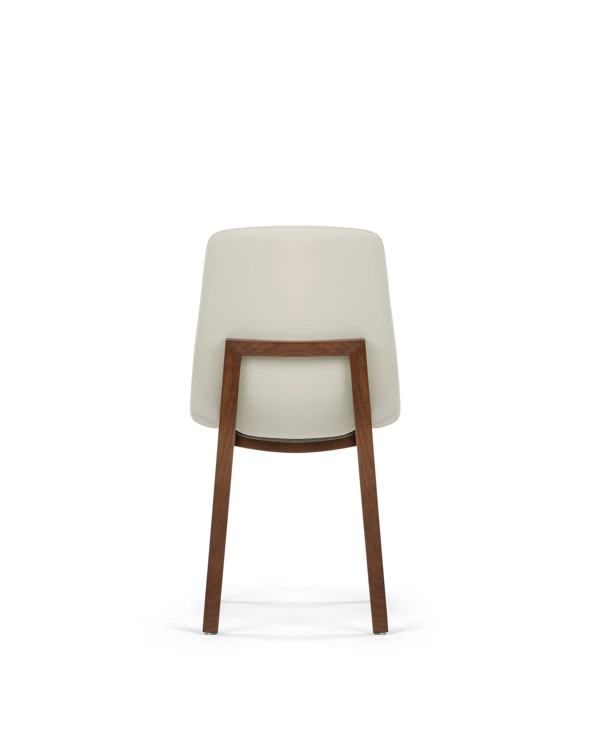Blanc curve™ side chair | walnut-stained wood - dining chairs curve | designer | madorne