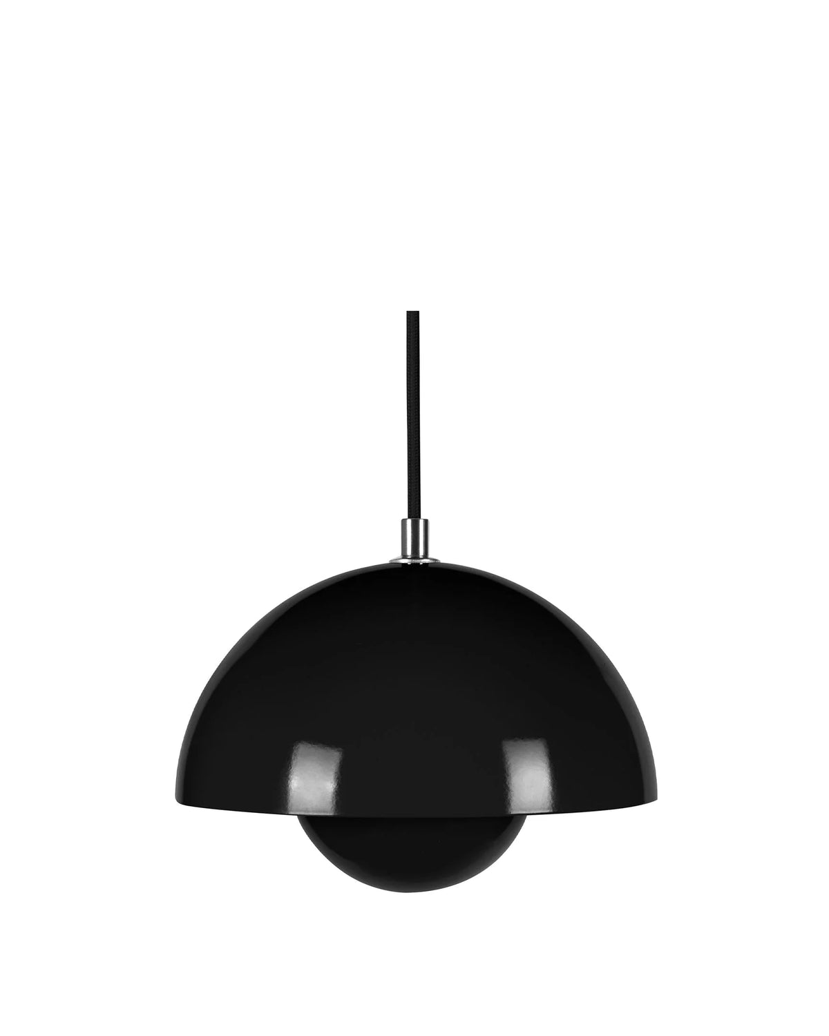 Bloom 68™ pendant lamp | double-dome shade - panton black - lighting 68 | designer light | madorne