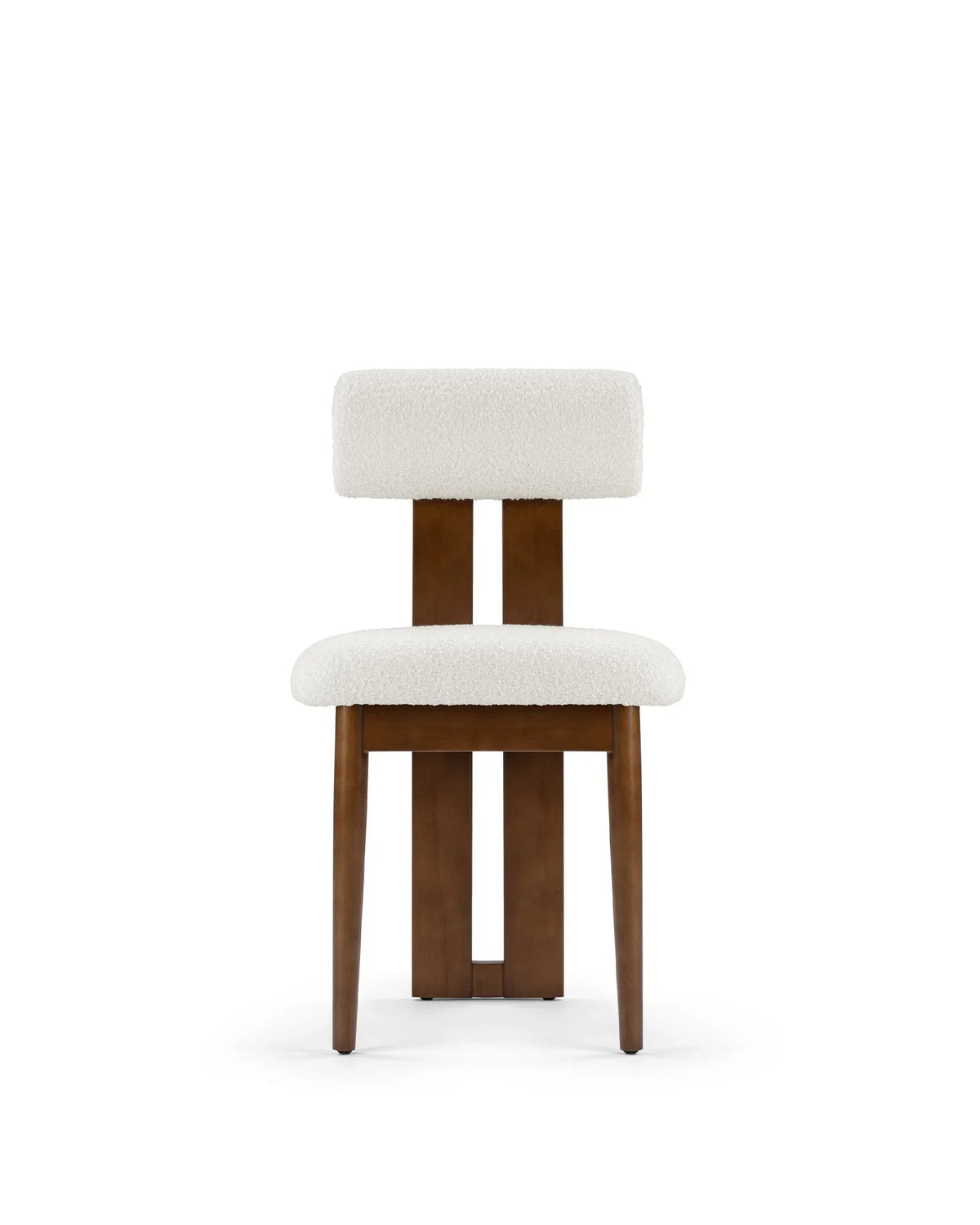 Boma dining™ chair | white boucle wool - dining chairs hippo chair-inspired | madorne