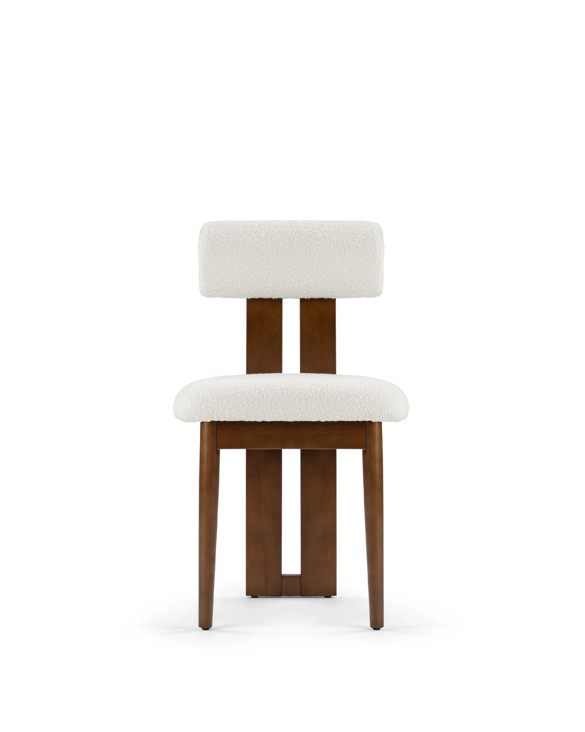 Boma dining™ chair | white boucle wool - dining chairs hippo chair-inspired | madorne