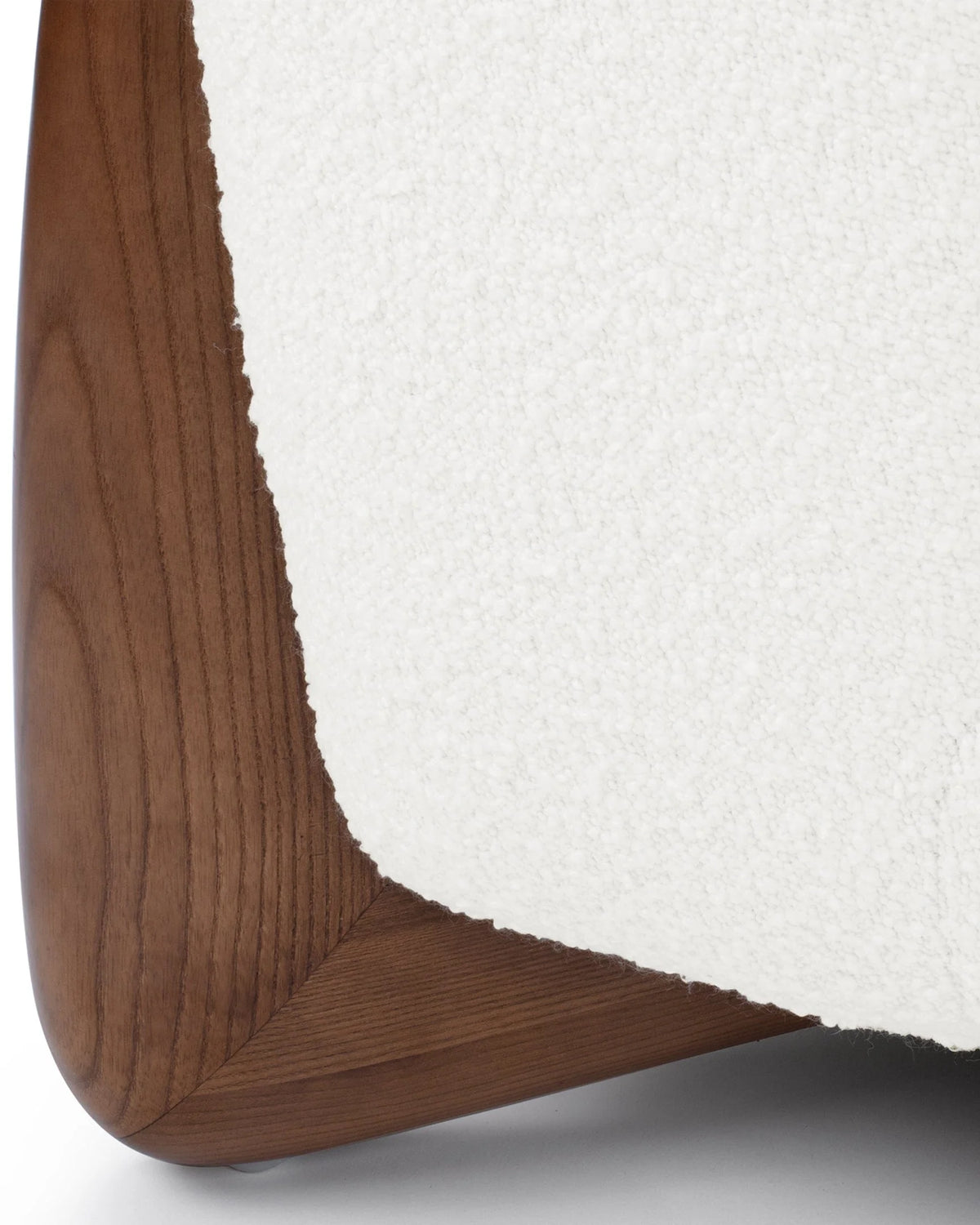 Breta™ lounge chair | white boucle wool - chairs breta | modern | madorne