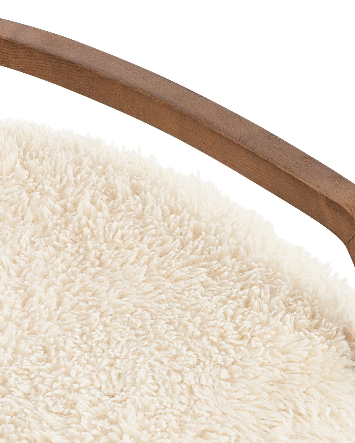 Caba™ lounge chair | textured upholstery and walnut - chairs caba | modern | madorne