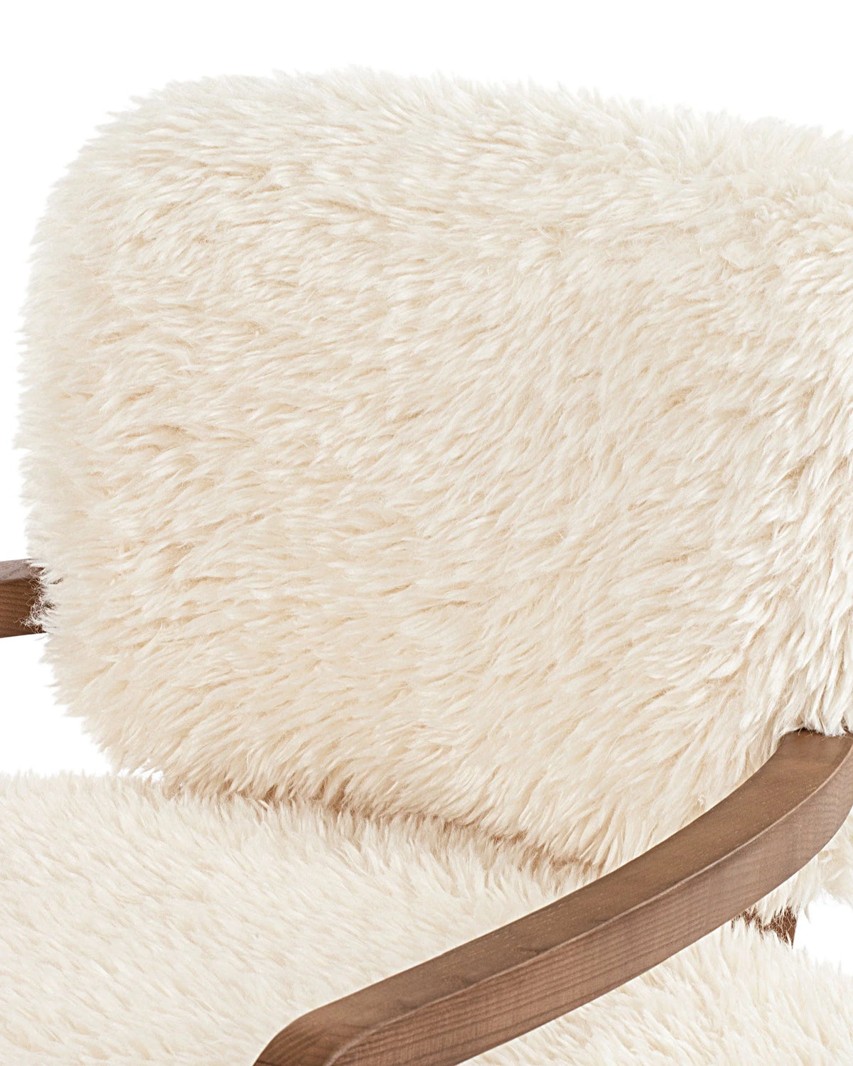 Caba™ lounge chair | textured upholstery and walnut - chairs caba | modern | madorne