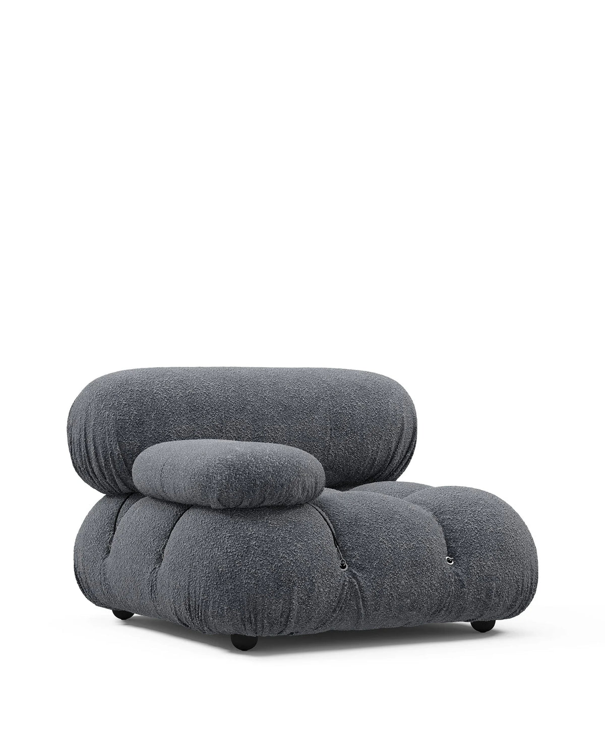 Cameleon 70™ left-arm module | deep tufting - modules 70 | modular sofa element | madorne