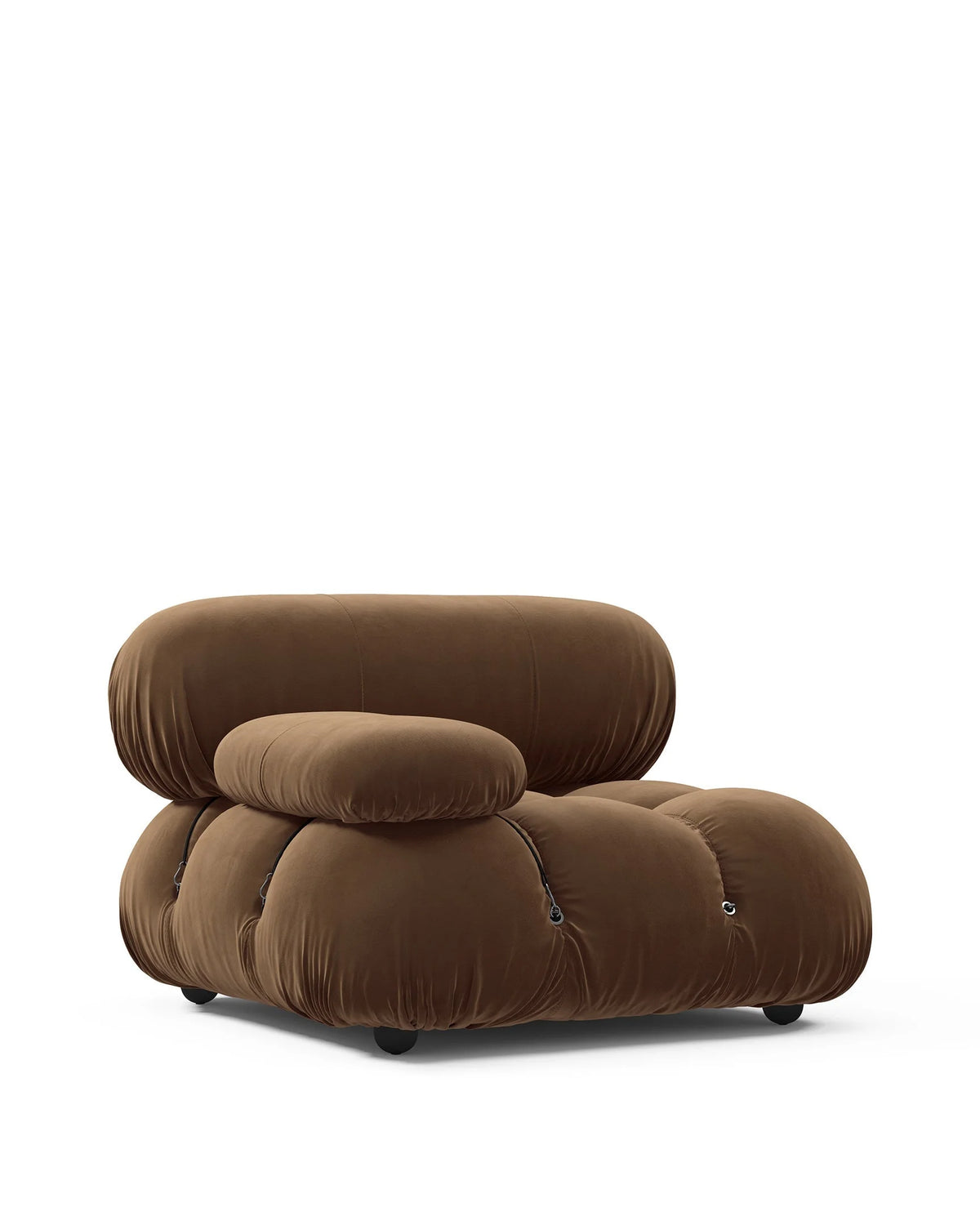 Cameleon 70™ left-arm module | deep tufting - modules 70 | modular sofa element | madorne