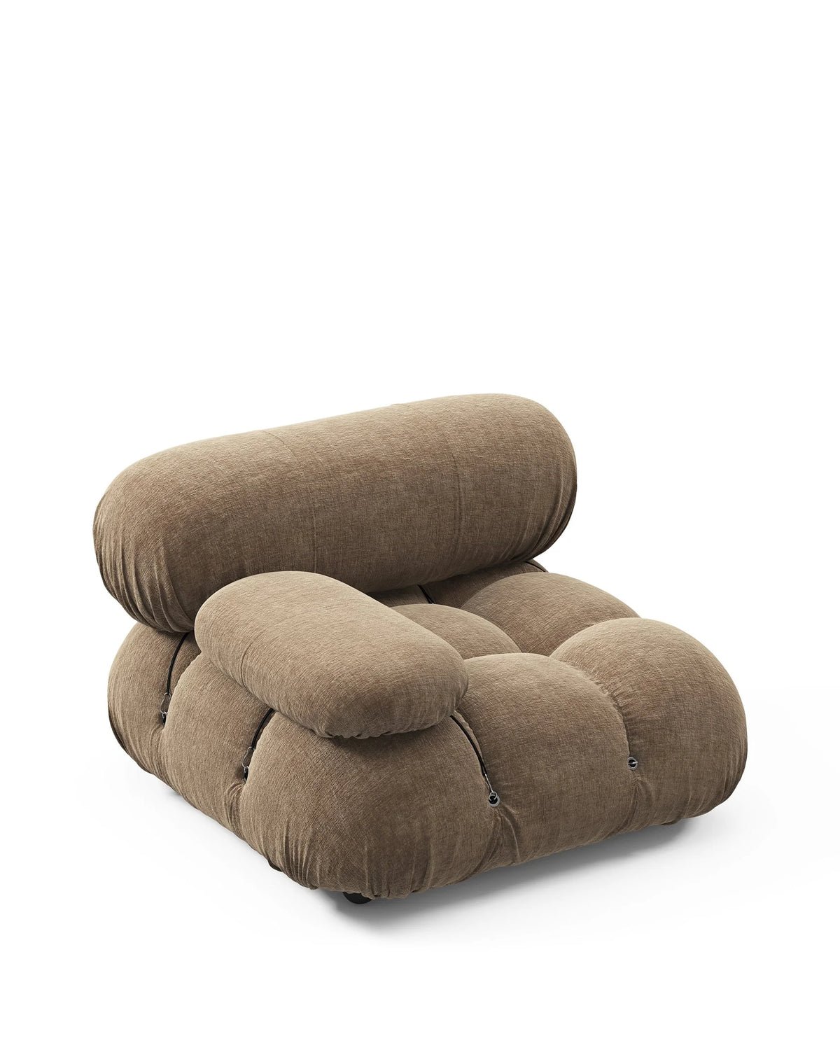 Cameleon 70™ left-arm module | deep tufting - modules 70 | modular sofa element | madorne