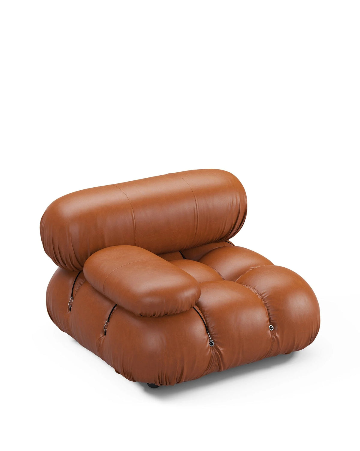 Cameleon 70™ left-arm module | deep tufting - modules 70 | modular sofa element | madorne