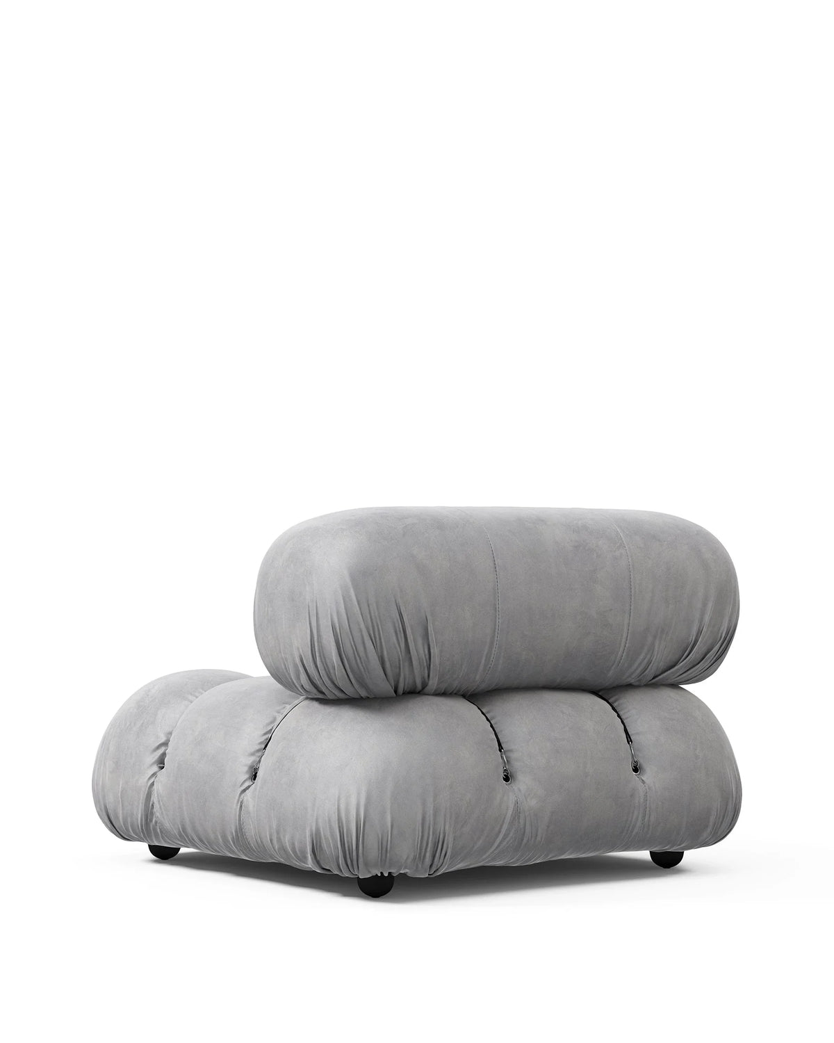 Cameleon 70™ left-corner module | deep tufting - modules 70 | modular sofa element | madorne