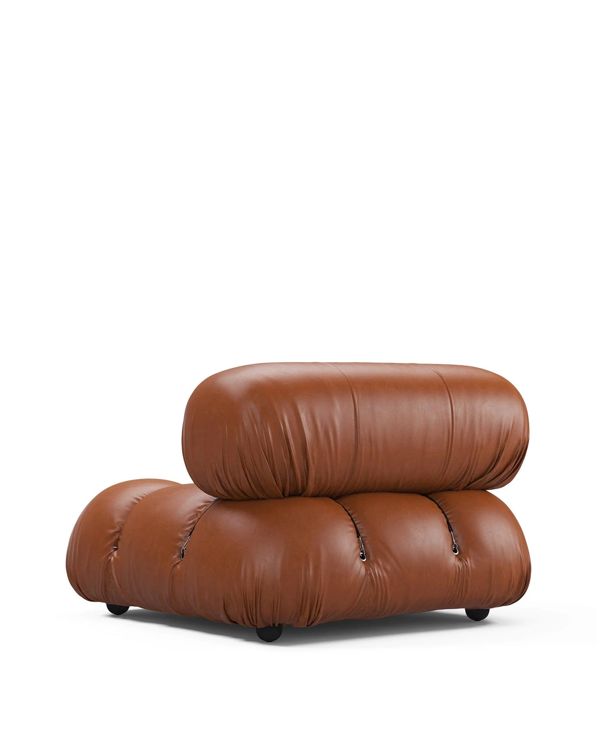 Cameleon 70™ left-corner module | deep tufting - modules 70 | modular sofa element | madorne