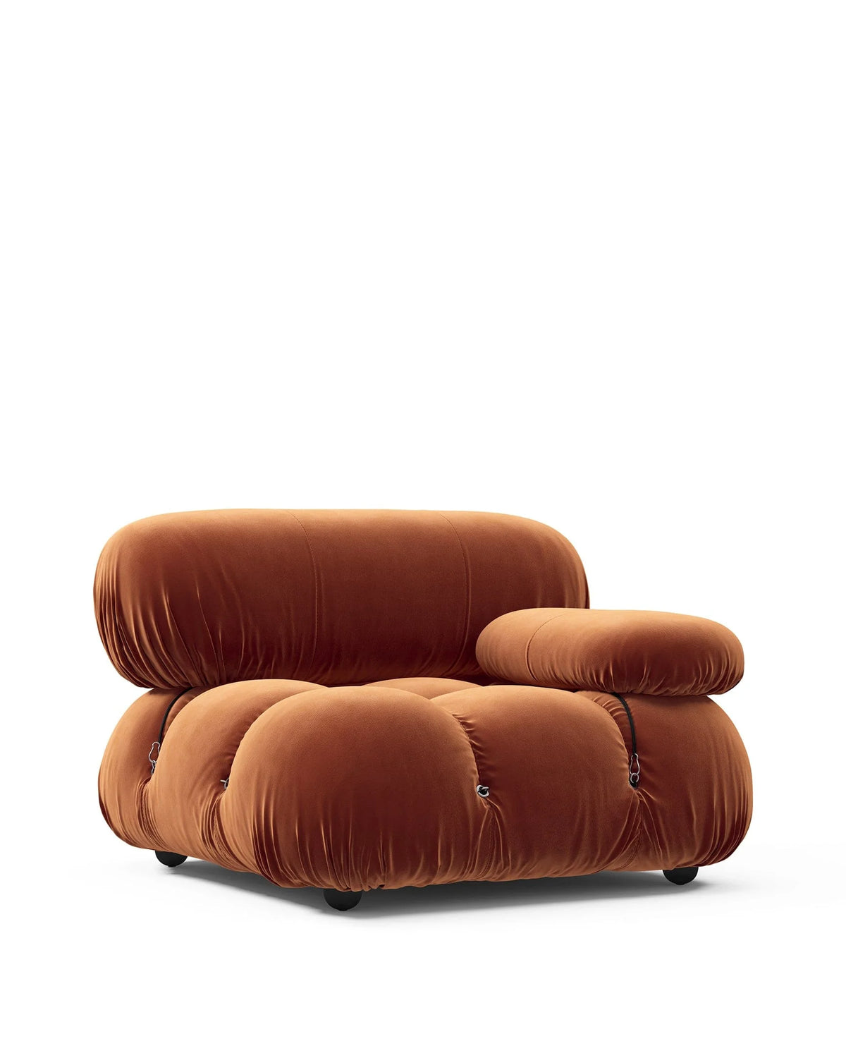 Cameleon 70™ right-arm module | deep tufting - modules 70 | modular sofa element | madorne