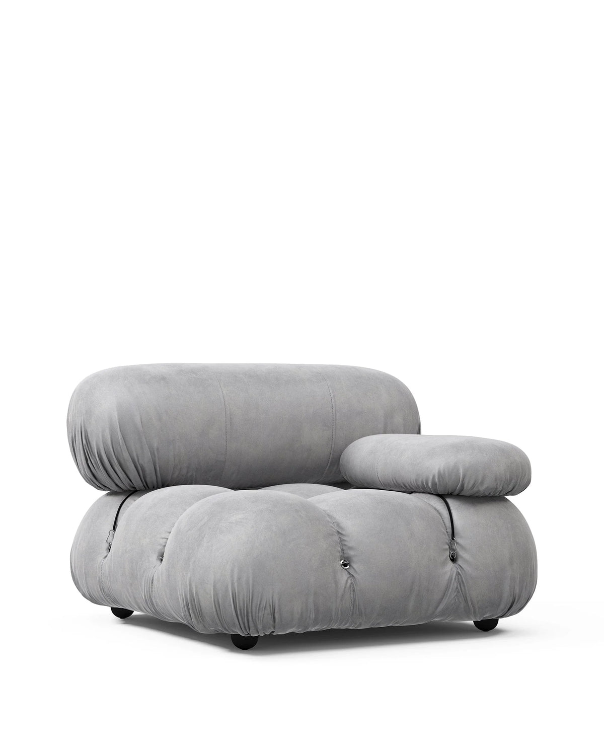 Cameleon 70™ right-arm module | deep tufting - modules 70 | modular sofa element | madorne
