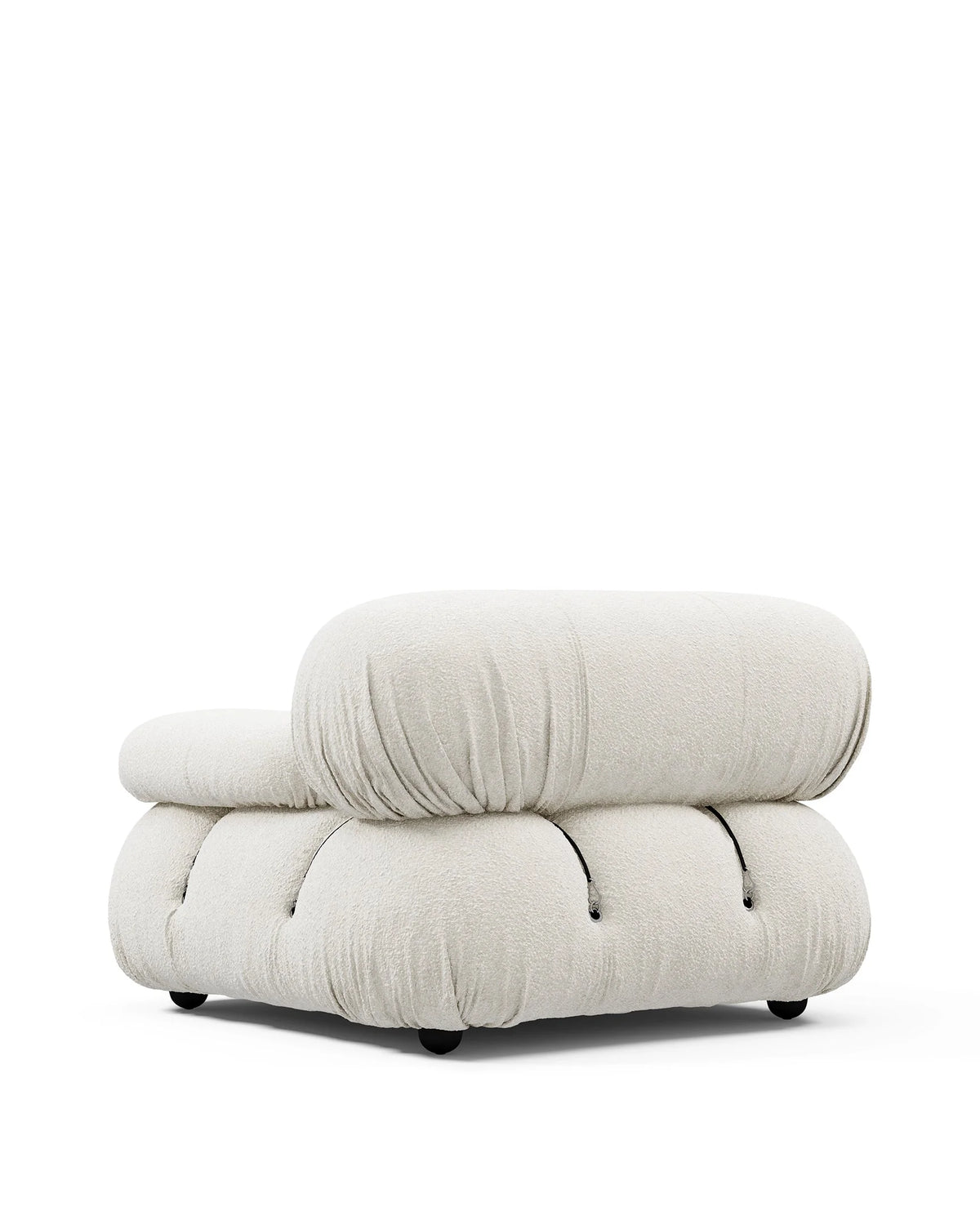 Cameleon 70™ right-arm module | deep tufting - modules 70 | modular sofa element | madorne