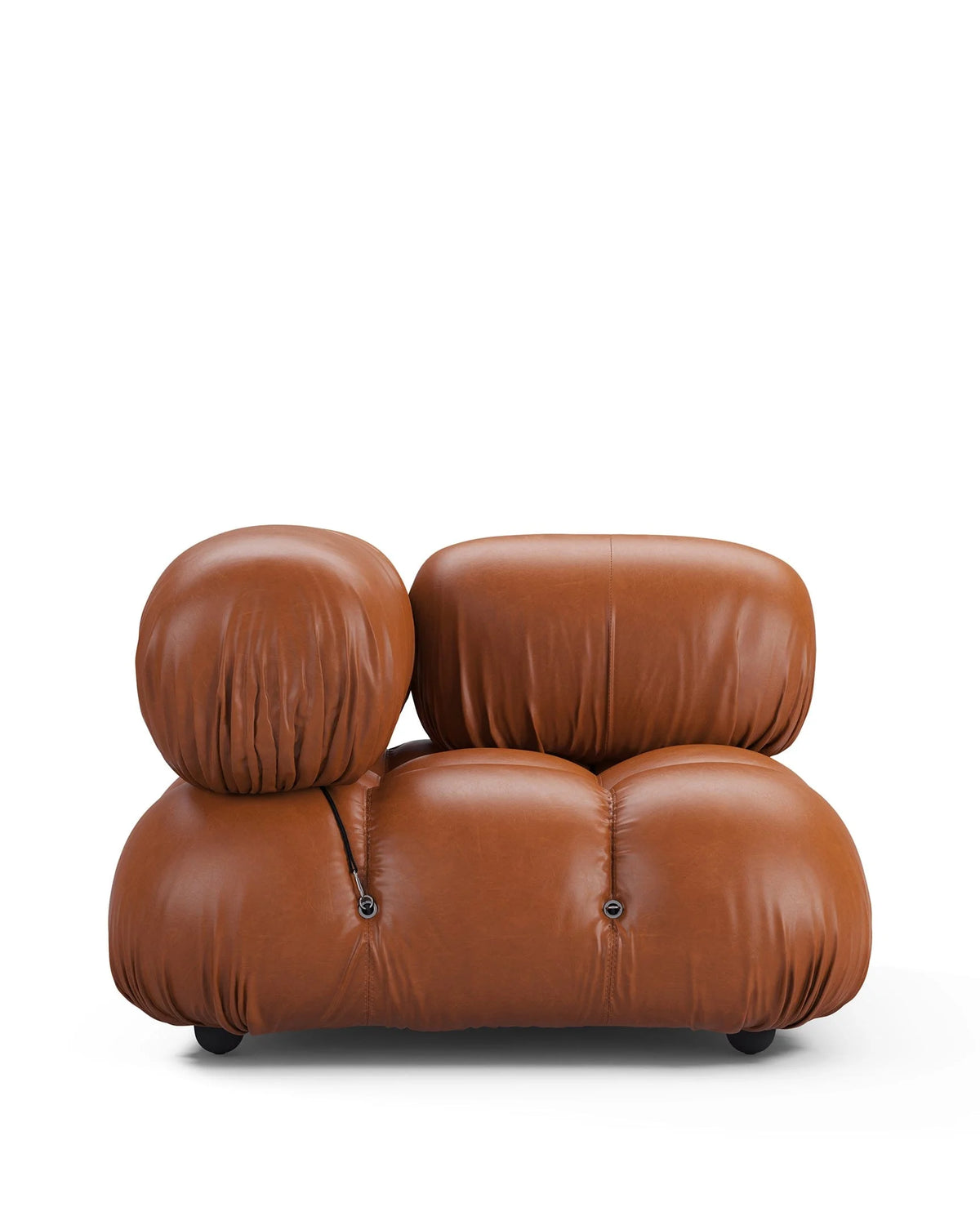 Cameleon 70™ right-corner module | deep tufting - modules 70 | modular sofa element | madorne