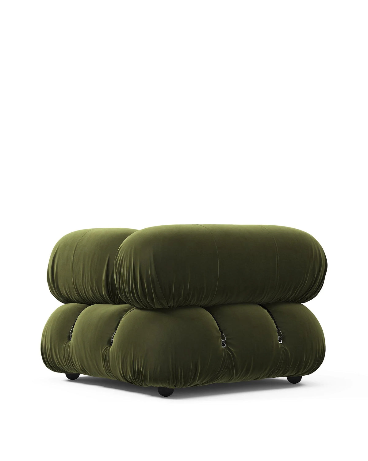 Cameleon 70™ right-corner module | deep tufting - modules 70 | modular sofa element | madorne