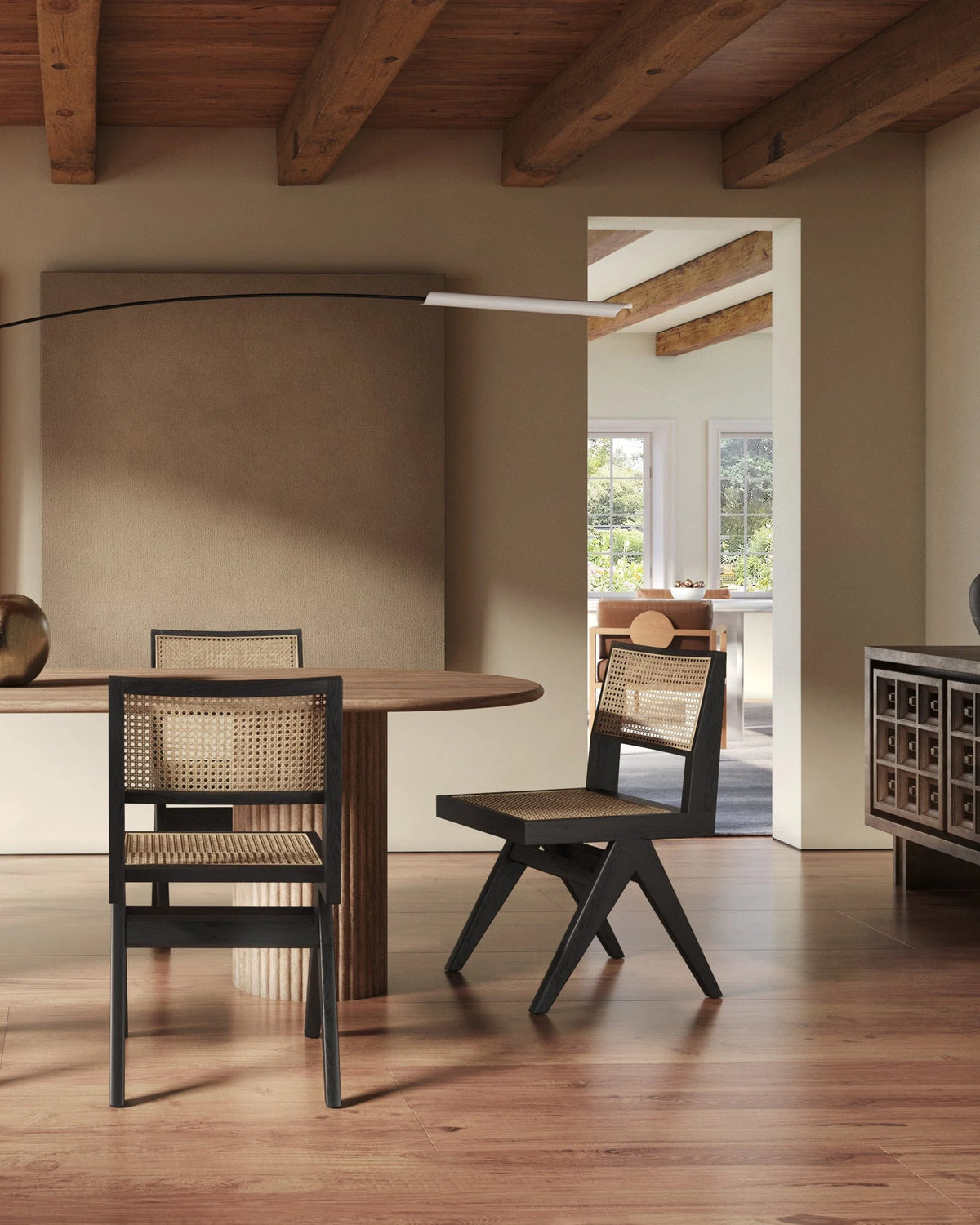 Capitol 50™ dining chair | cane and solid wood - chairs 50 | madorne