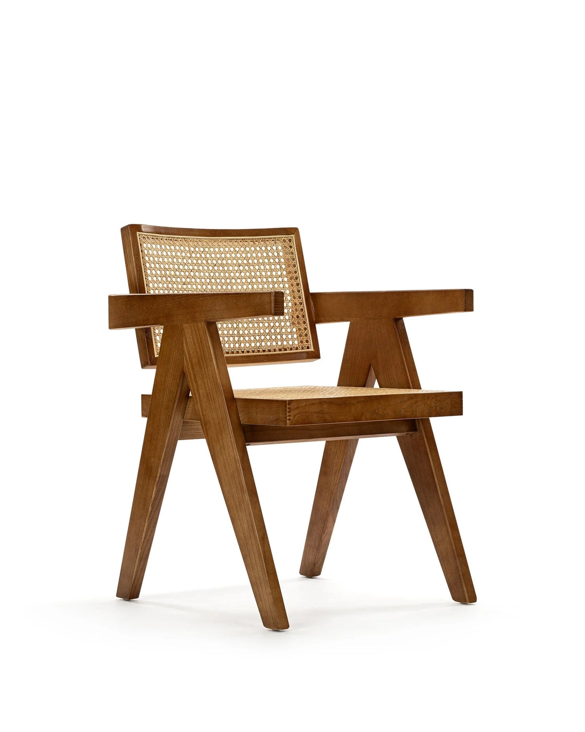 Capitol 50™ rattan armchair | solid wood - dining chairs 50 | designer chair | madorne